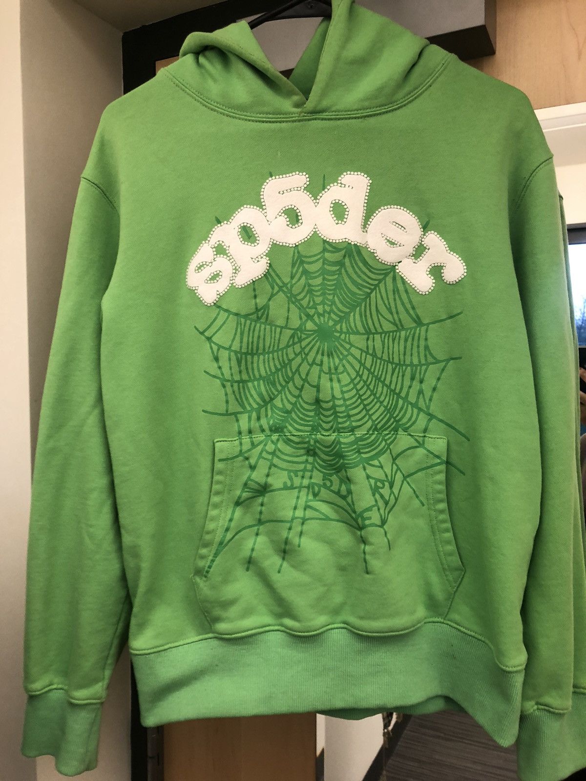 Spider Worldwide Spider “sp5der” hoodie, lime green, size small Size US S / EU 44-46 / 1 - 1 Preview