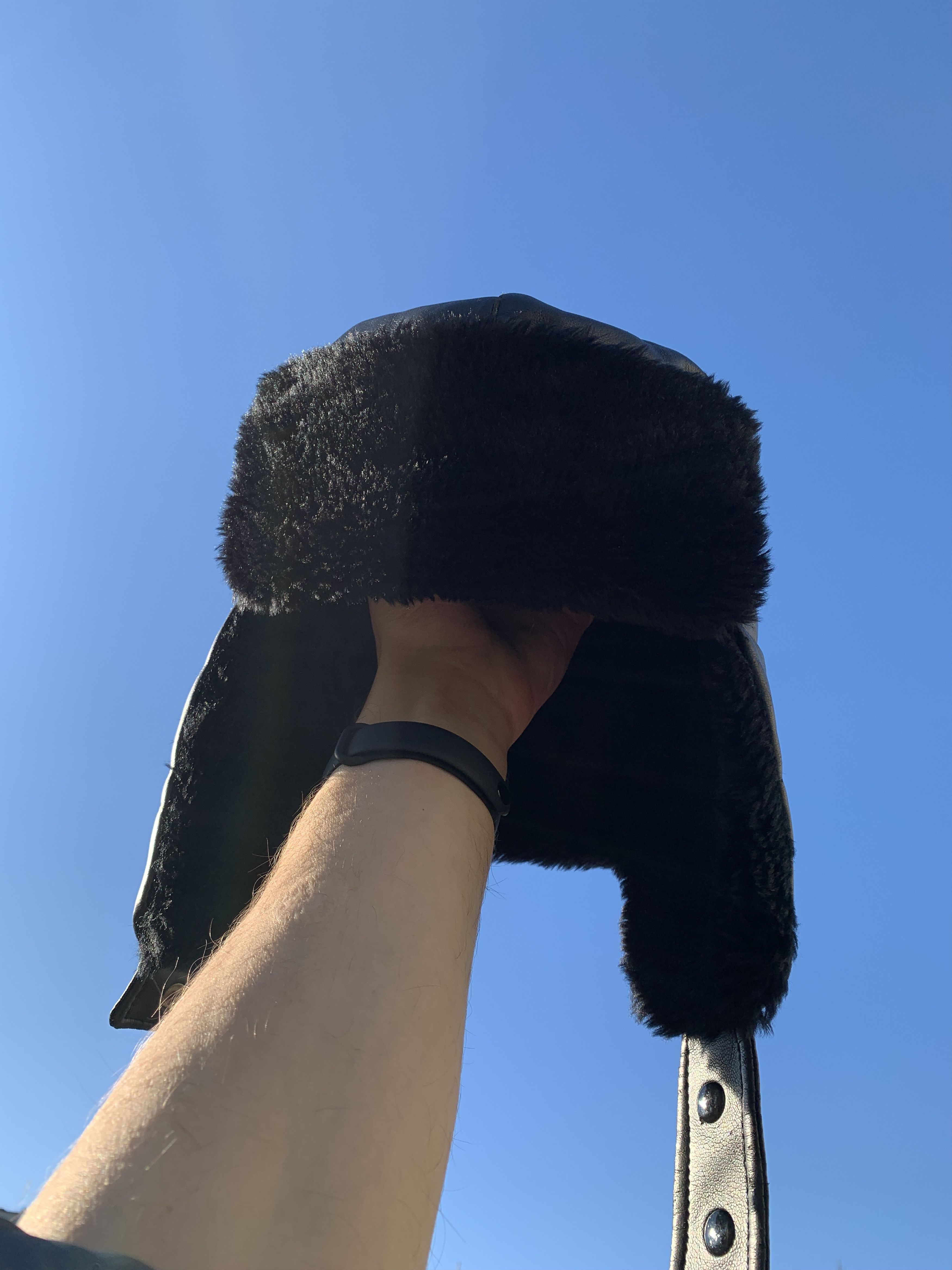 Japanese Brand Vintage 90s Alt Beanie Mohair Streetwear Hype American VTg Size ONE SIZE - 2 Thumbnail