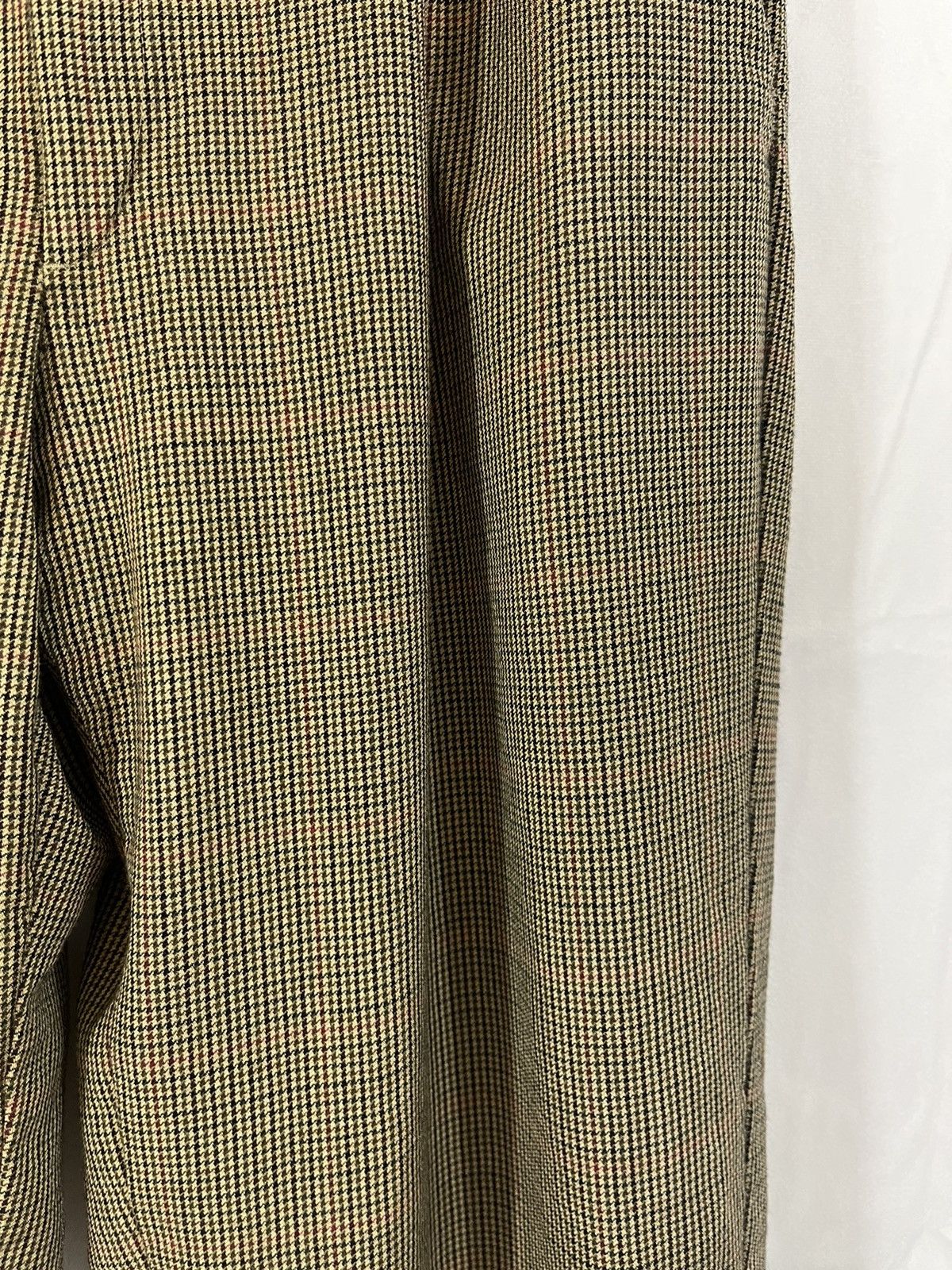 Vintage Distressed Tweed Pattern Faded Vintage Dress Pants Size US 34 / EU 50 - 5 Thumbnail