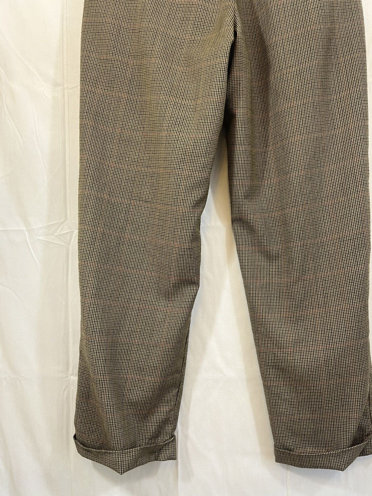 Vintage Distressed Tweed Pattern Faded Vintage Dress Pants Size US 34 / EU 50 - 15 Thumbnail
