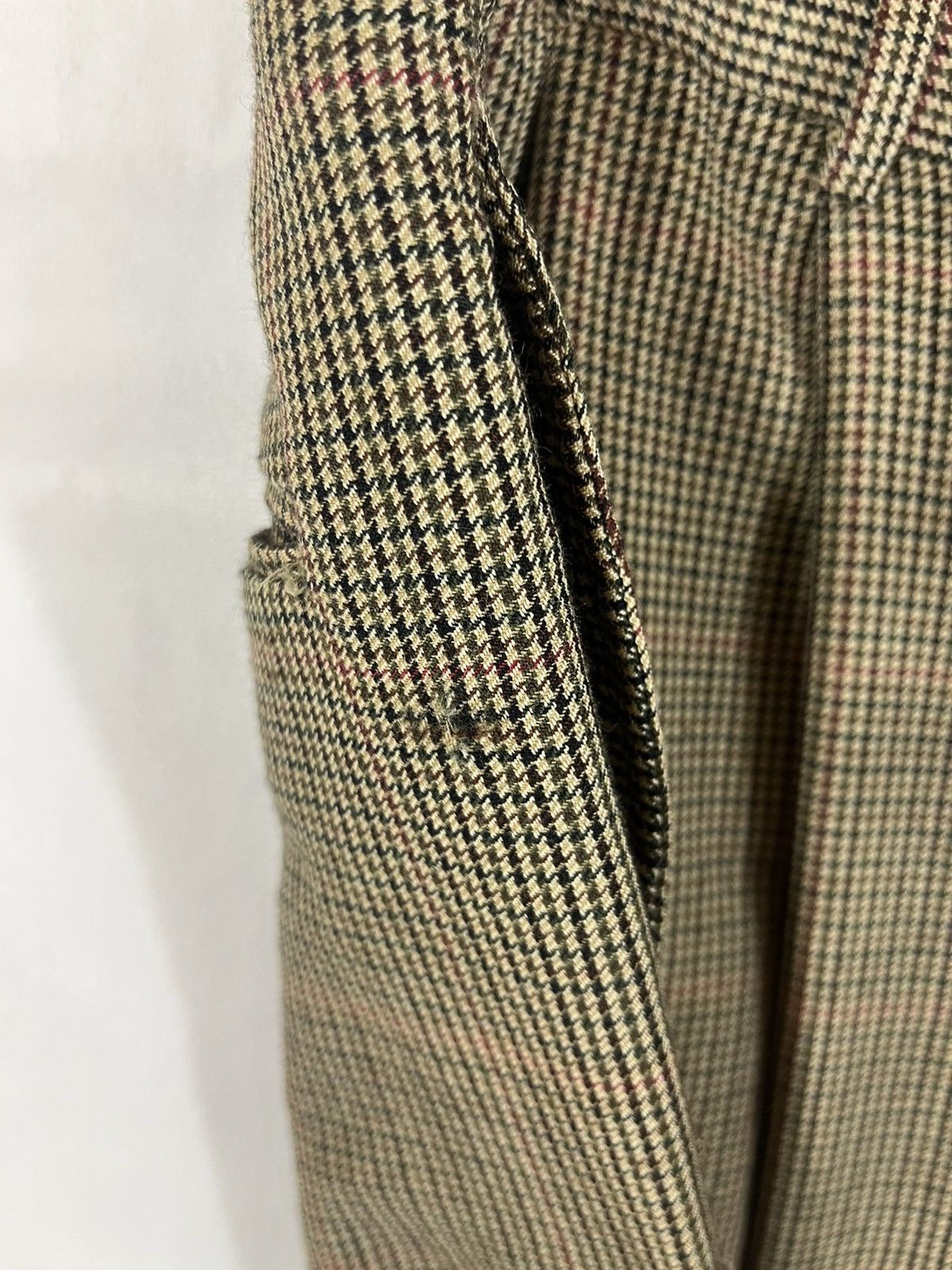 Vintage Distressed Tweed Pattern Faded Vintage Dress Pants Size US 34 / EU 50 - 9 Thumbnail