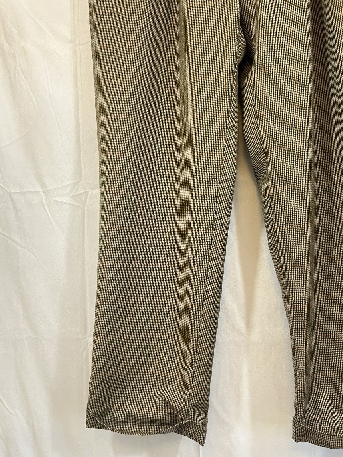 Vintage Distressed Tweed Pattern Faded Vintage Dress Pants Size US 34 / EU 50 - 7 Thumbnail