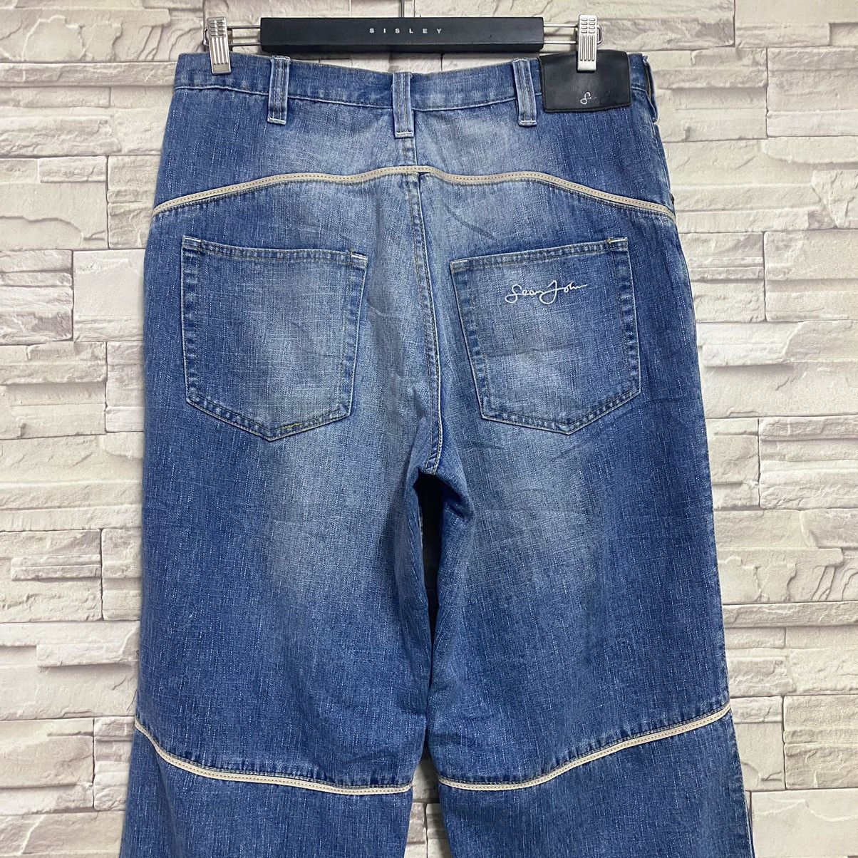 Sean John Vintage Sean John Denim Baggy Jeans Size US 33 - 9 Thumbnail