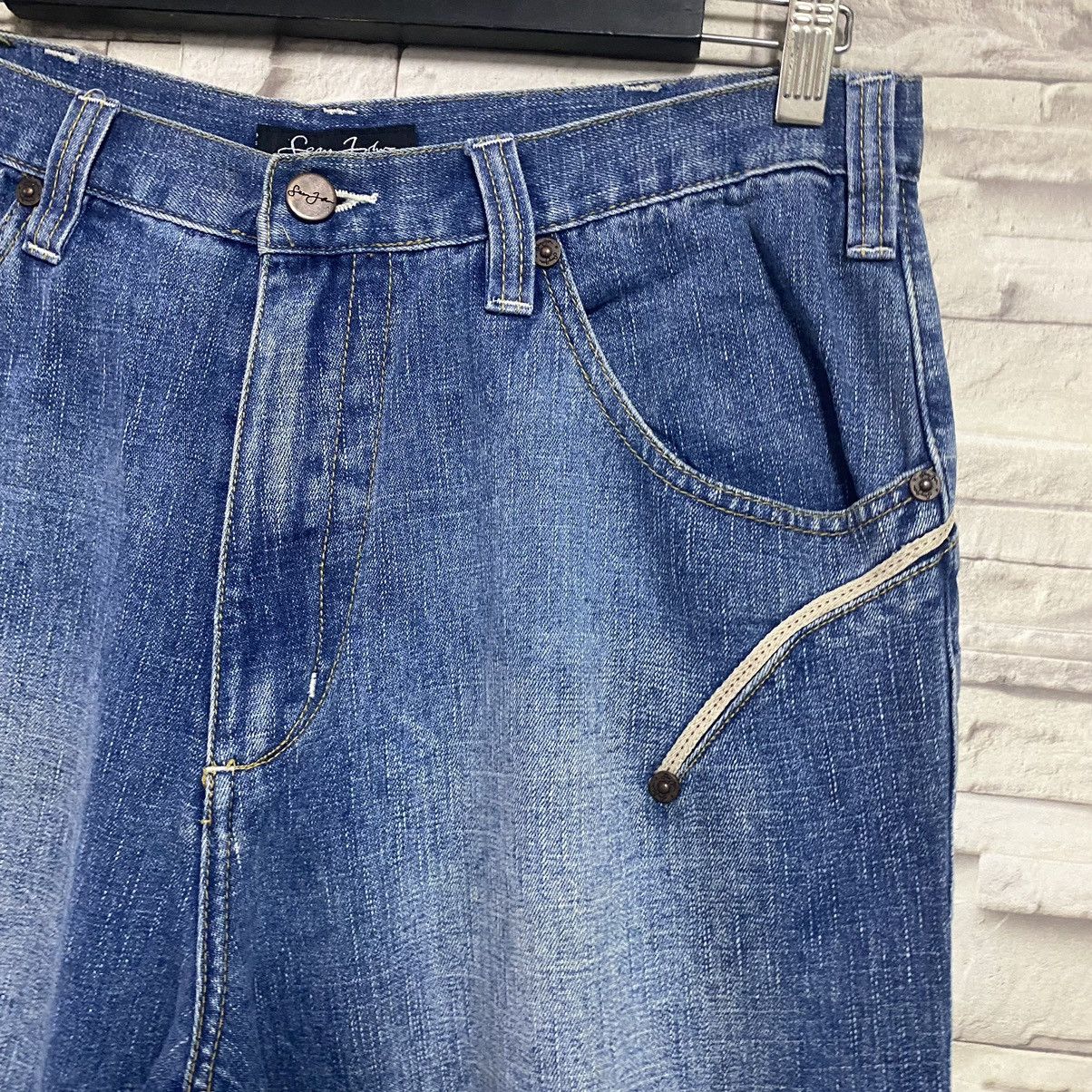 Sean John Vintage Sean John Denim Baggy Jeans Size US 33 - 7 Thumbnail