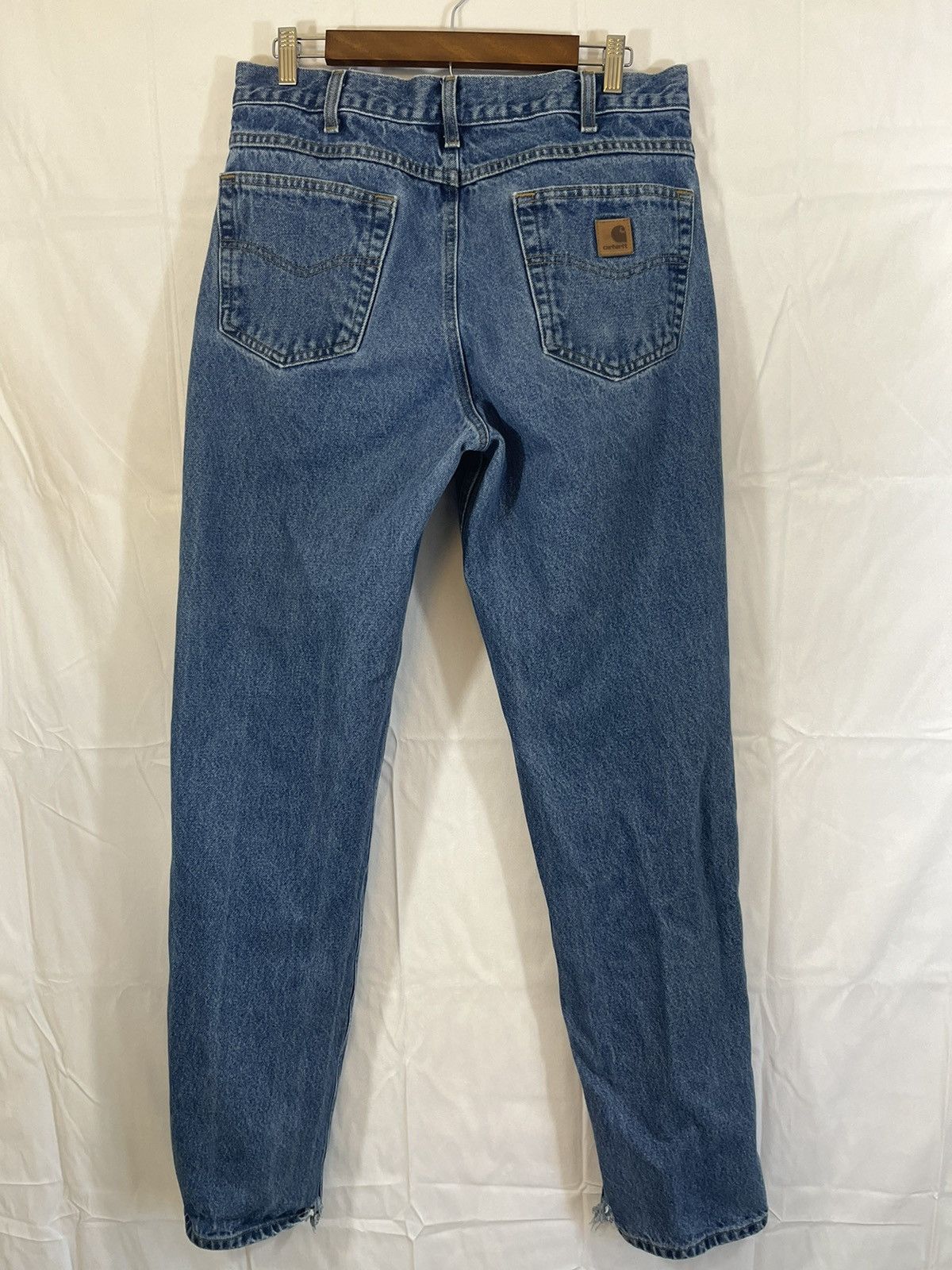 Carhartt Carhartt Distressed Faded Everyday Workwear Jeans Size US 34 / EU 50 - 12 Thumbnail