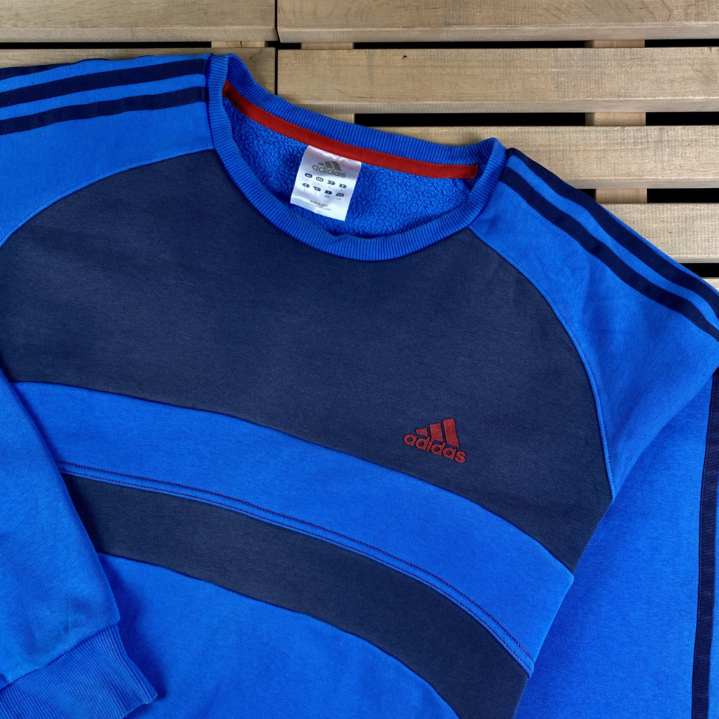 Adidas × Vintage Mens Sweatshirt Adidas Vintage Size L Size US L / EU 52-54 / 3 - 2 Thumbnail