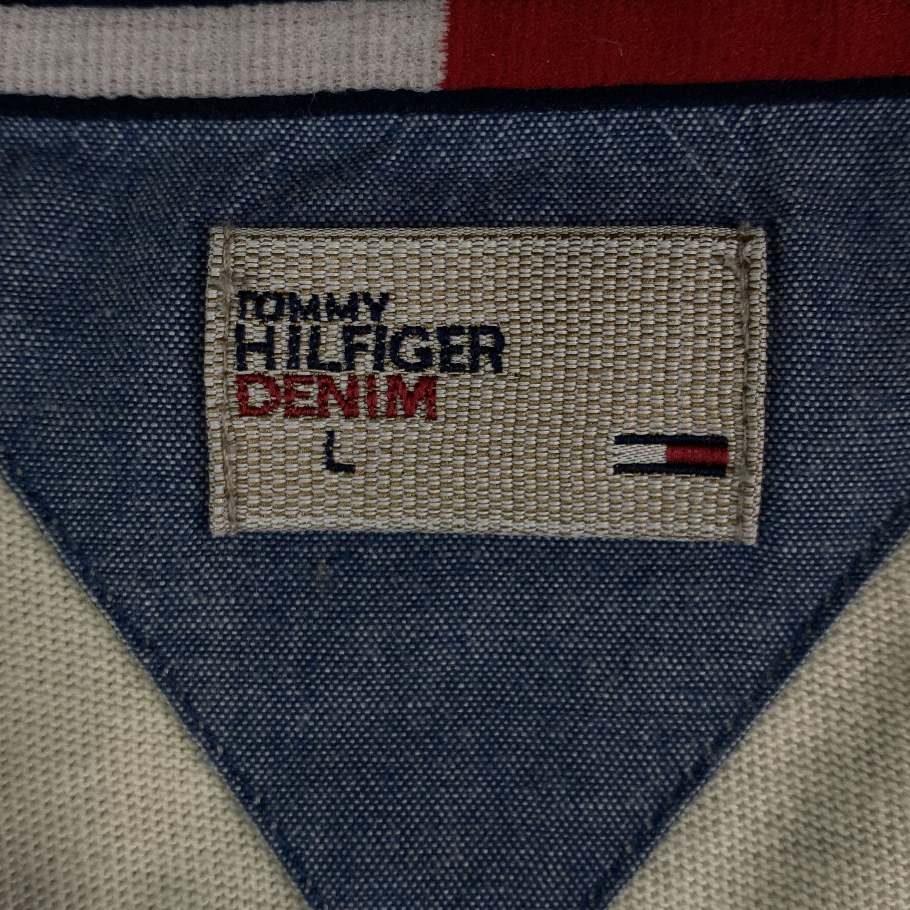 Tommy Hilfiger × Vintage Mens Rugby Sweatshirt Tommy Hilfiger Vintage Size L Size US L / EU 52-54 / 3 - 4 Thumbnail
