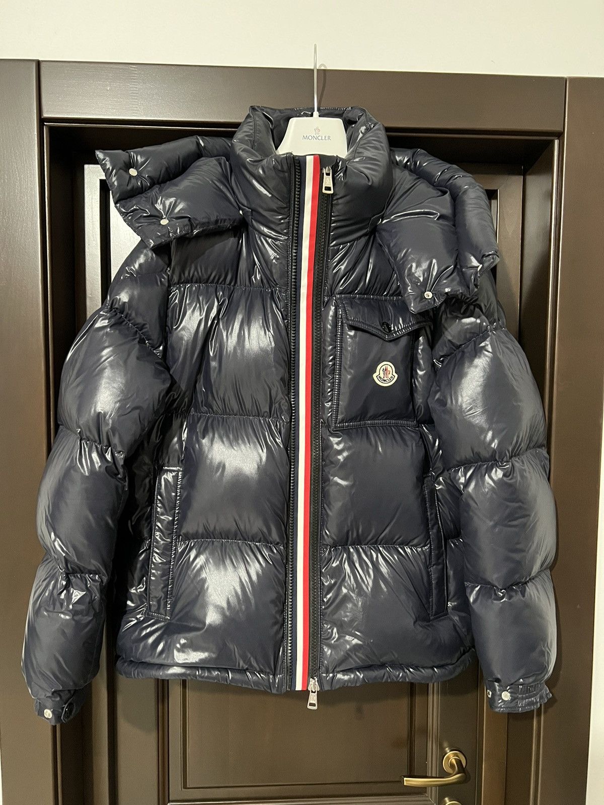 Moncler Montbeliard Giubbotto size 4 | Grailed