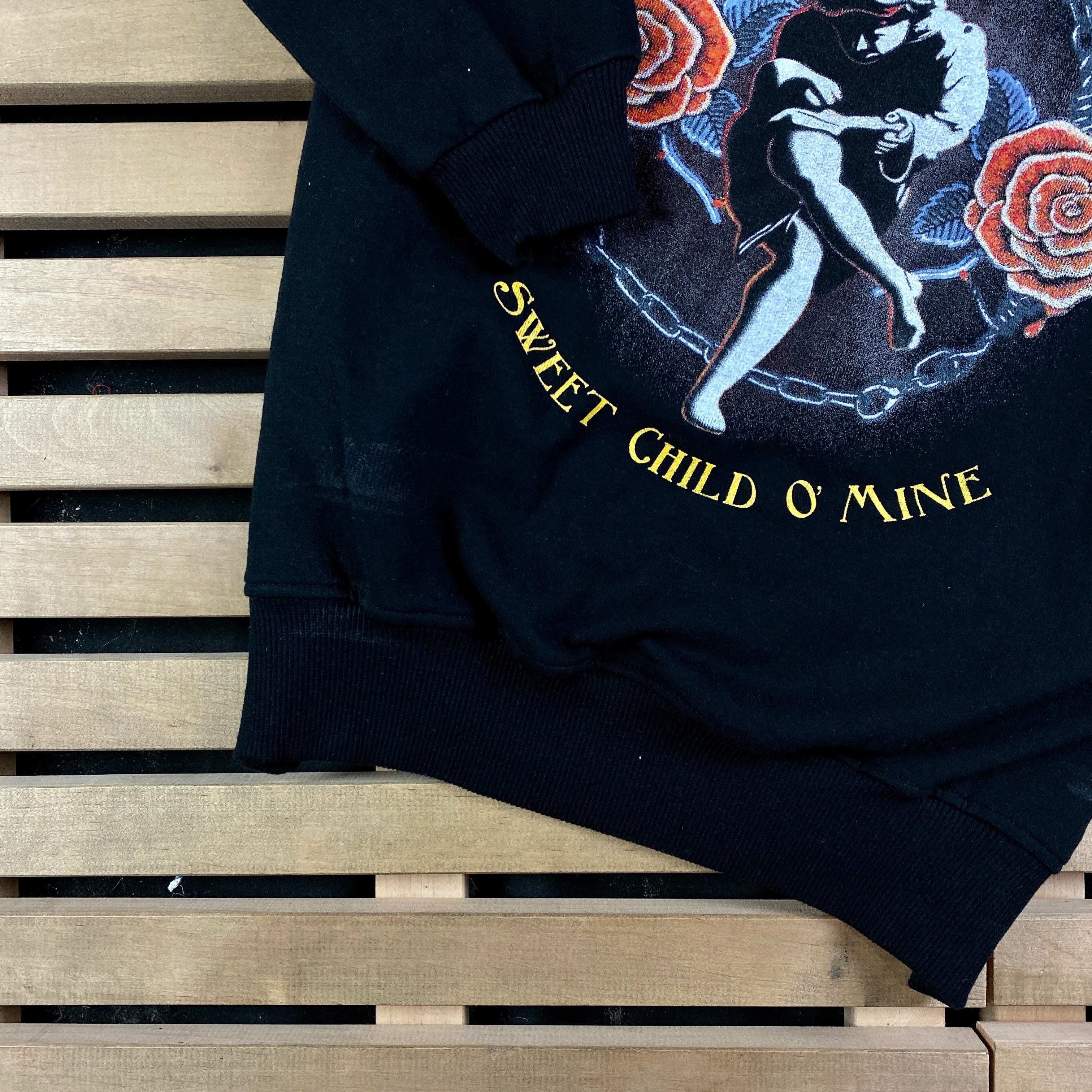 Band Tees × Guns N' Roses × Vintage Mens Vinage Sweatshirt Gans N Roses Size L Size US L / EU 52-54 / 3 - 3 Thumbnail
