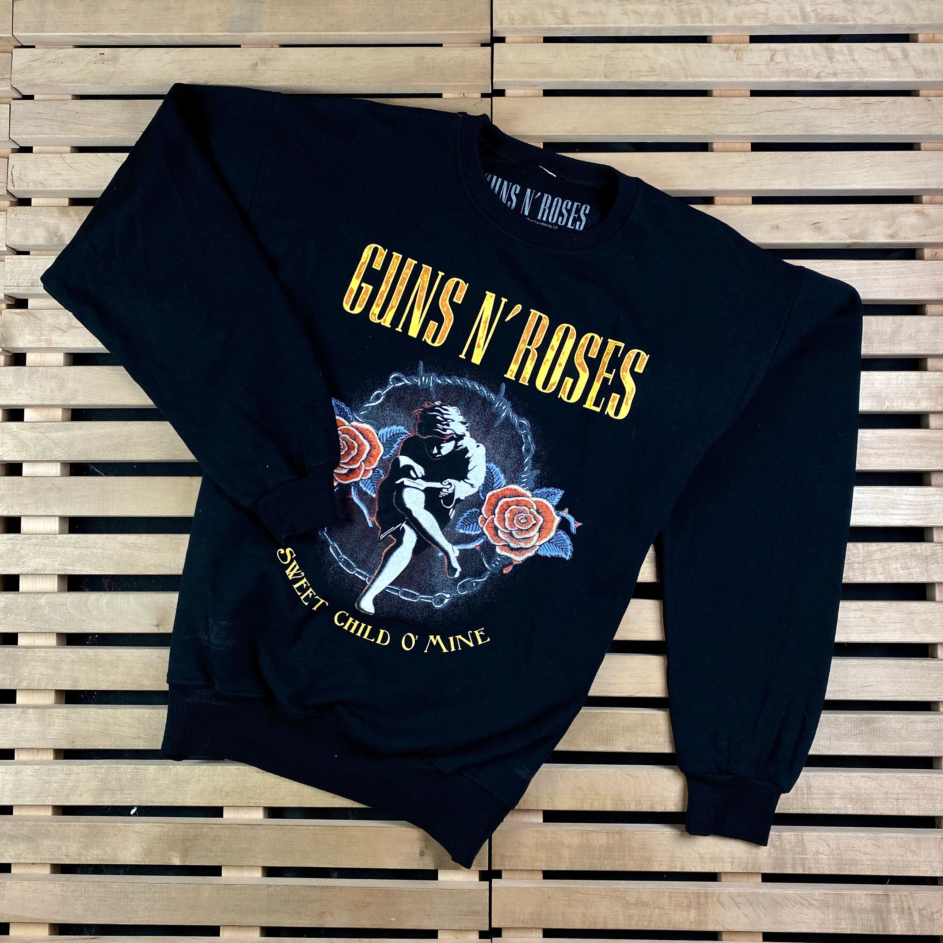 Band Tees × Guns N' Roses × Vintage Mens Vinage Sweatshirt Gans N Roses Size L Size US L / EU 52-54 / 3 - 1 Thumbnail