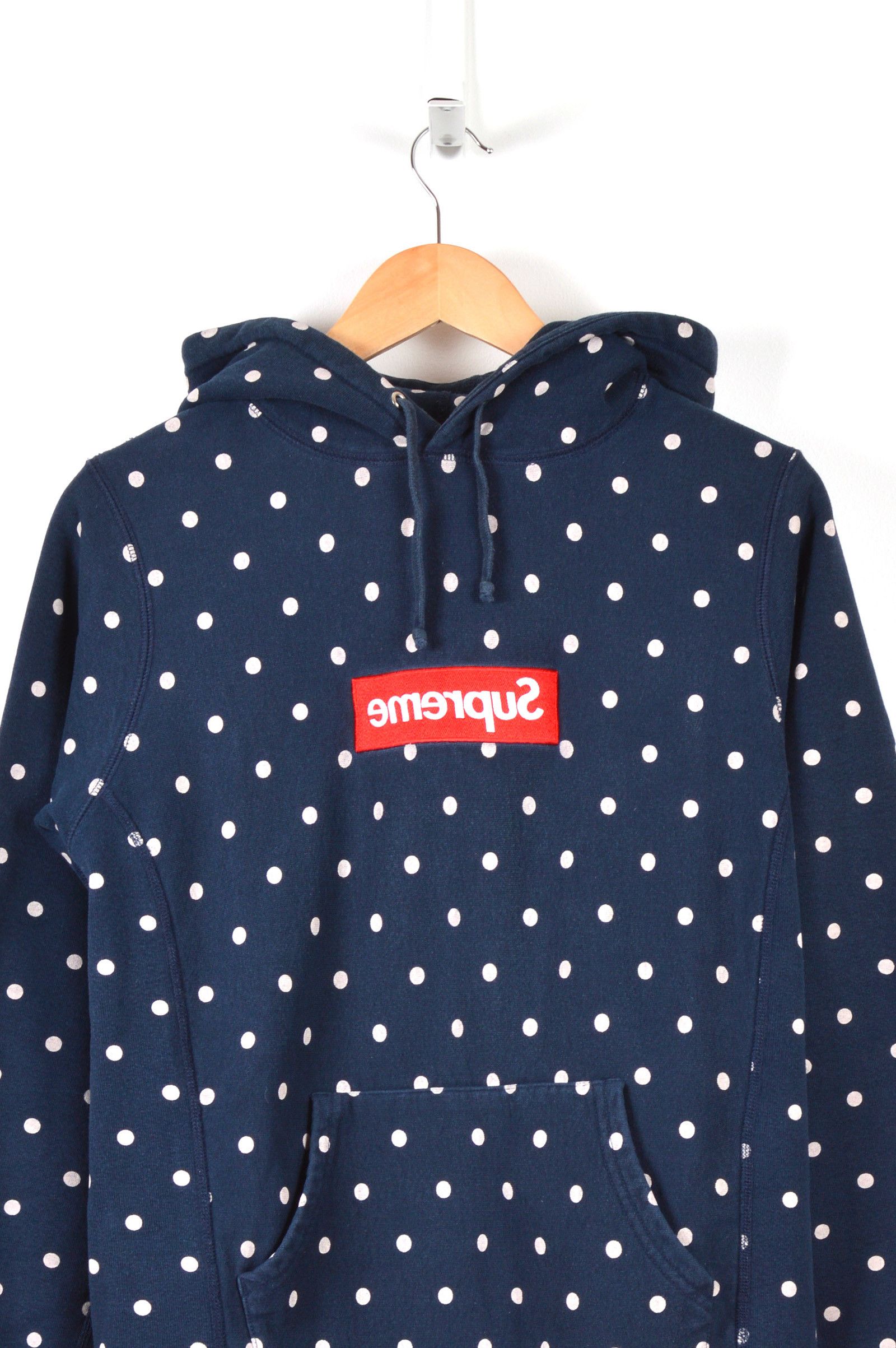 Cdg supreme polka dot best sale