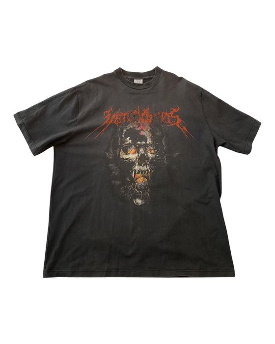 Vetements Vetements Heavy Metal Heavyweight Oversized Tee | Grailed