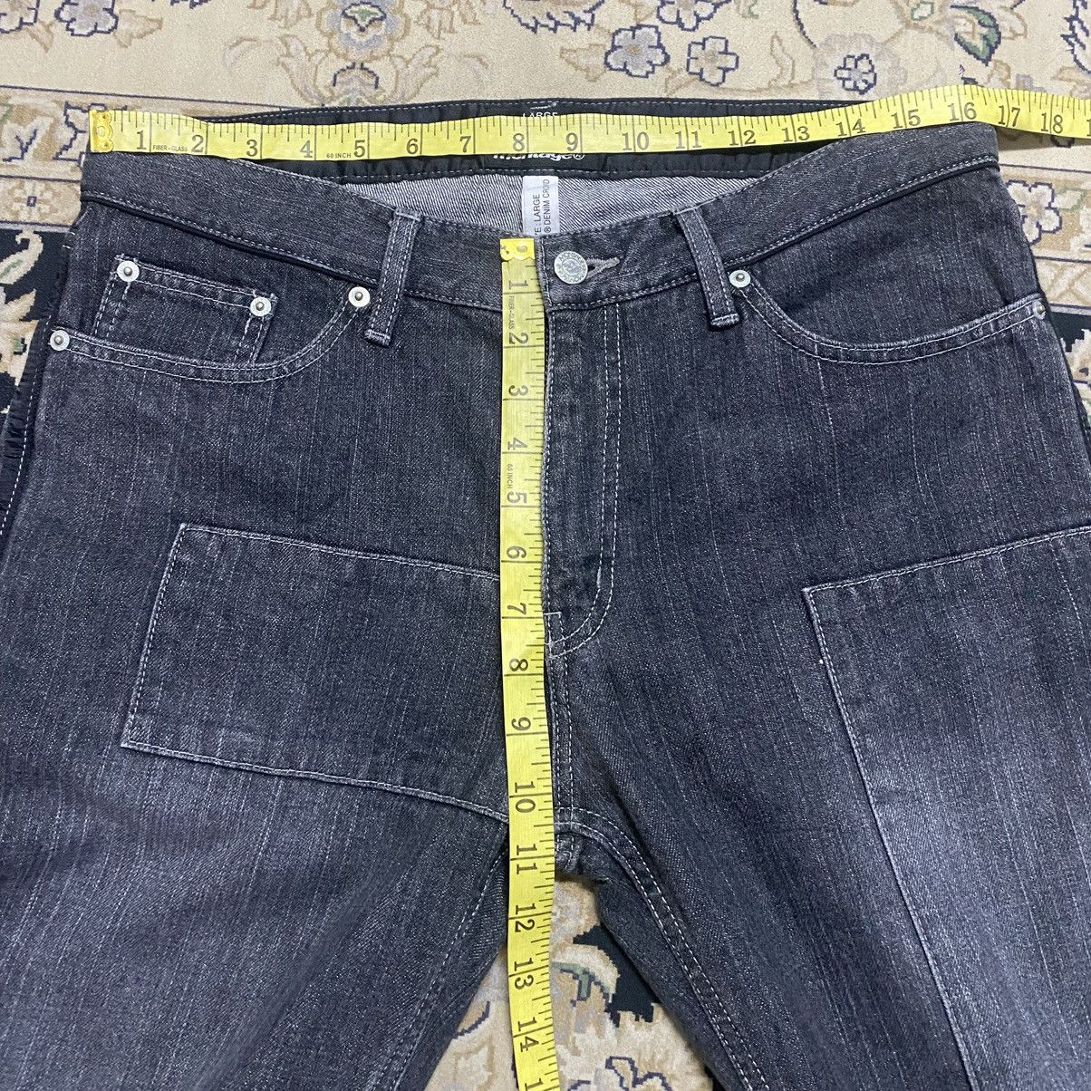 Montage MONTAGE JAPAN Denim Patchwork Jeans Size US 33 - 21 Thumbnail