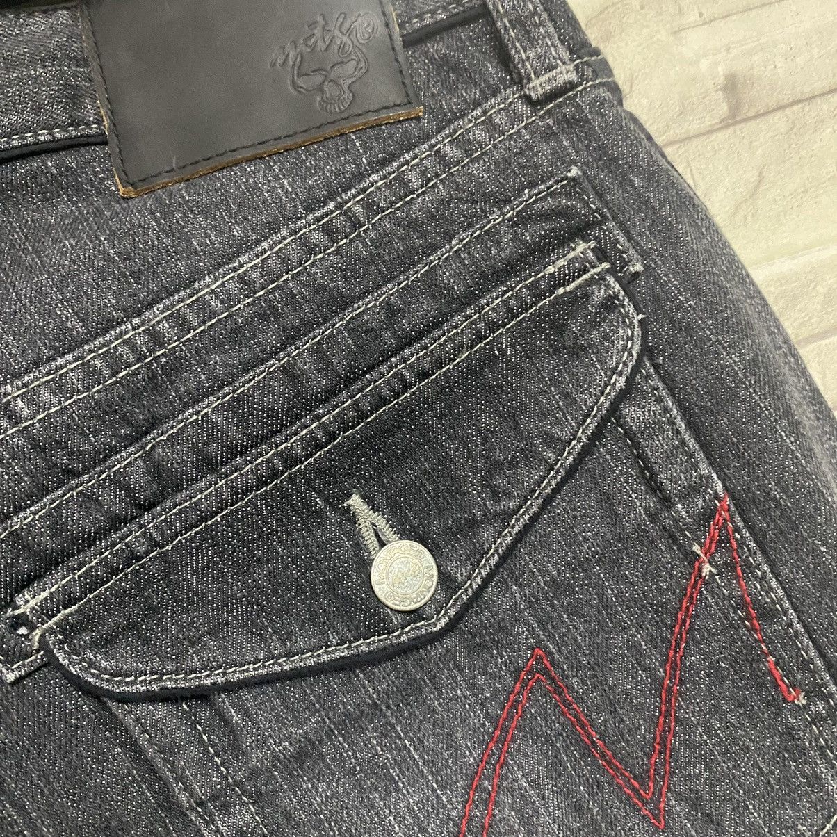 Montage MONTAGE JAPAN Denim Patchwork Jeans Size US 33 - 18 Thumbnail