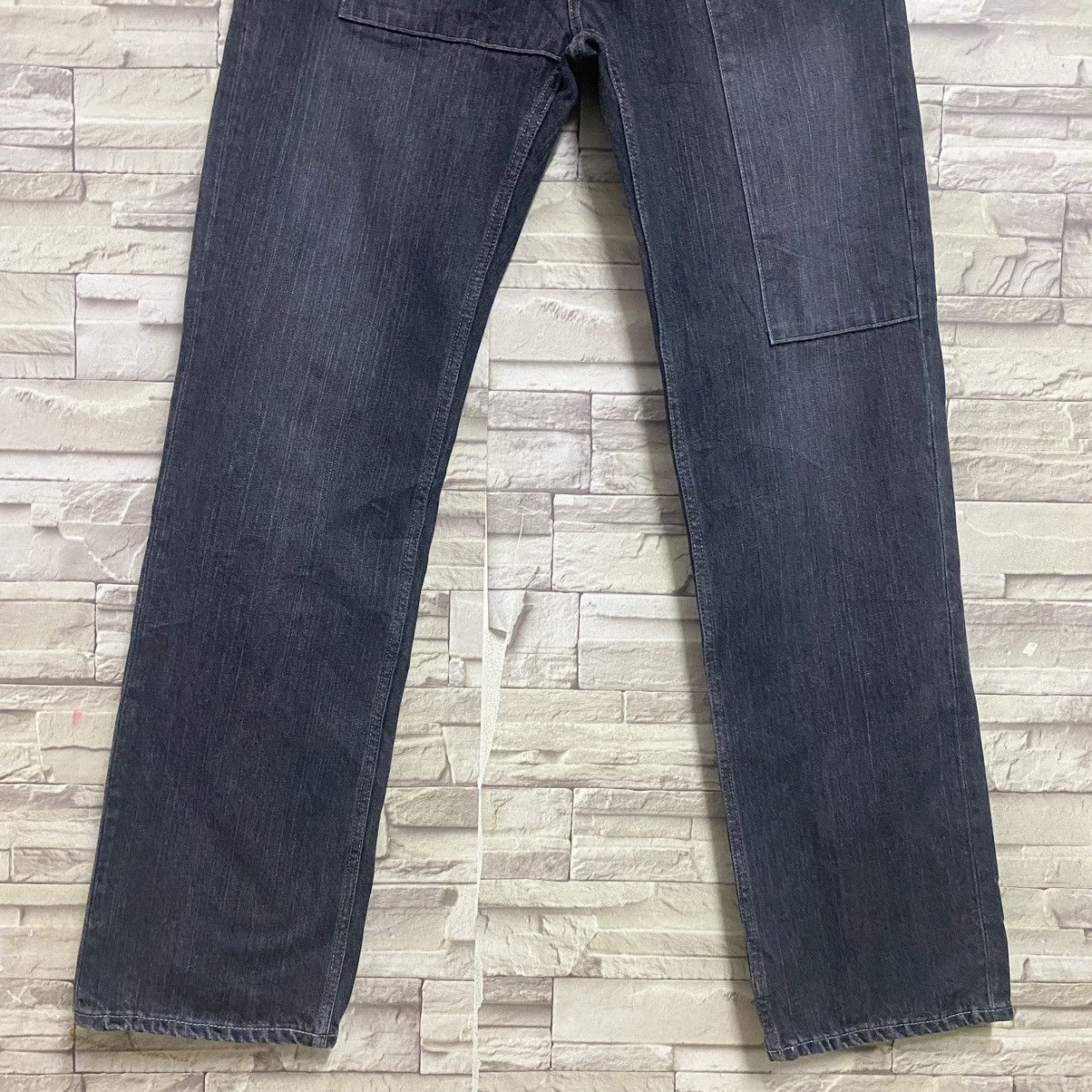 Montage MONTAGE JAPAN Denim Patchwork Jeans Size US 33 - 6 Thumbnail