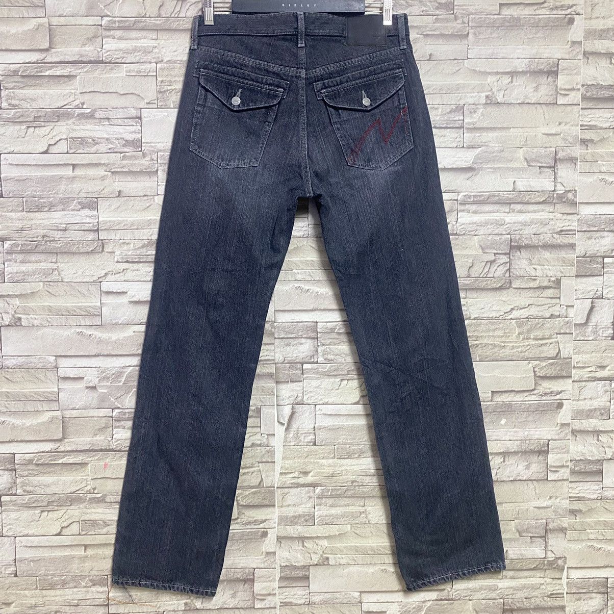 Montage MONTAGE JAPAN Denim Patchwork Jeans Size US 33 - 11 Thumbnail