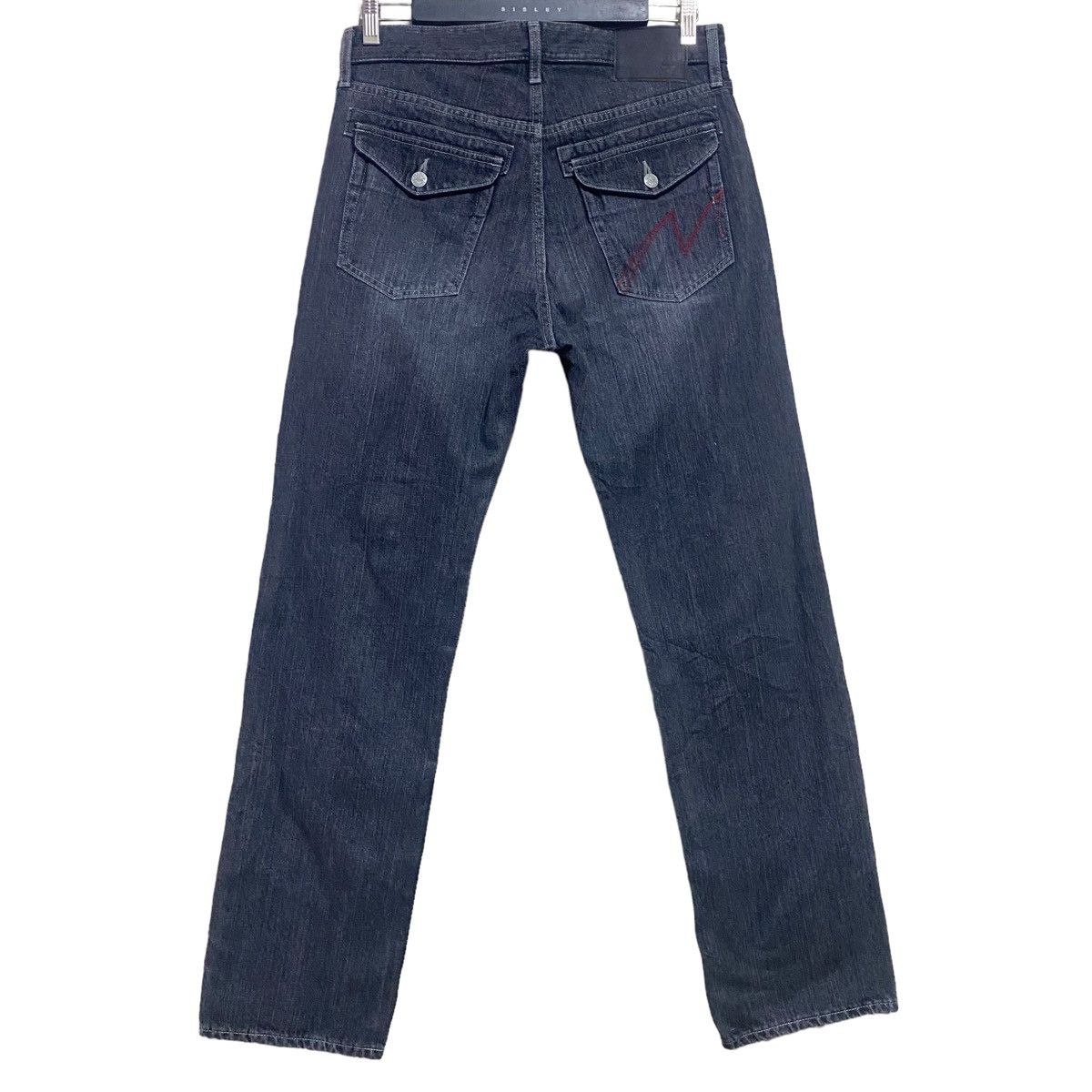 Montage MONTAGE JAPAN Denim Patchwork Jeans Size US 33 - 3 Thumbnail
