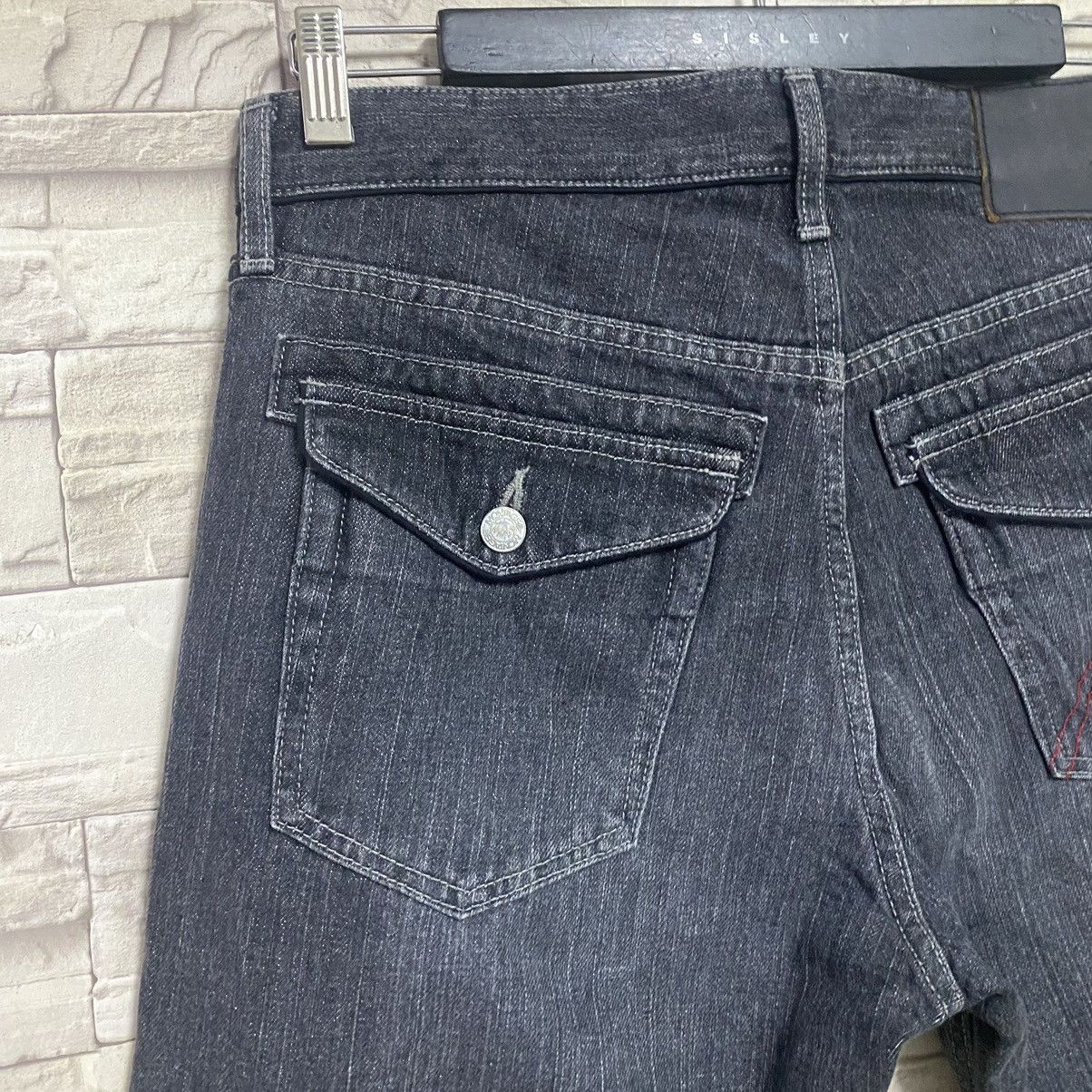 Montage MONTAGE JAPAN Denim Patchwork Jeans Size US 33 - 15 Thumbnail