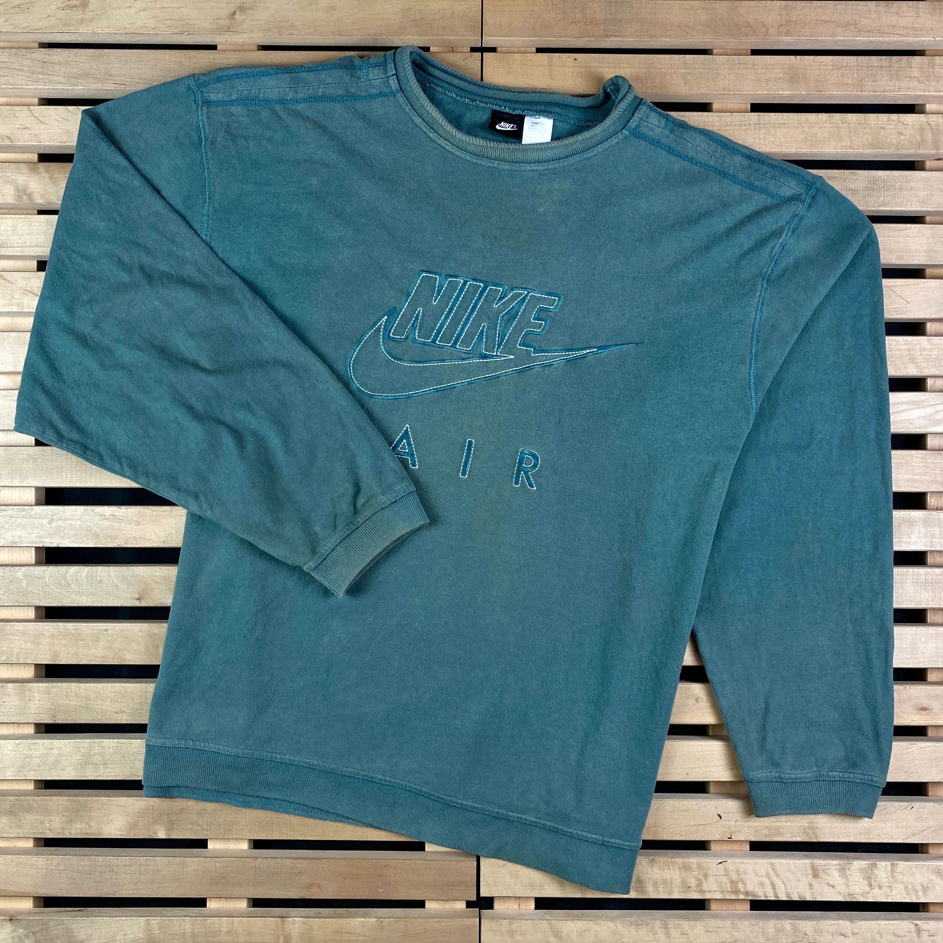 Nike × Vintage Mens Sweatshirt Nike Air Vintage Big Logo Size XL Size US XL / EU 56 / 4 - 1 Thumbnail