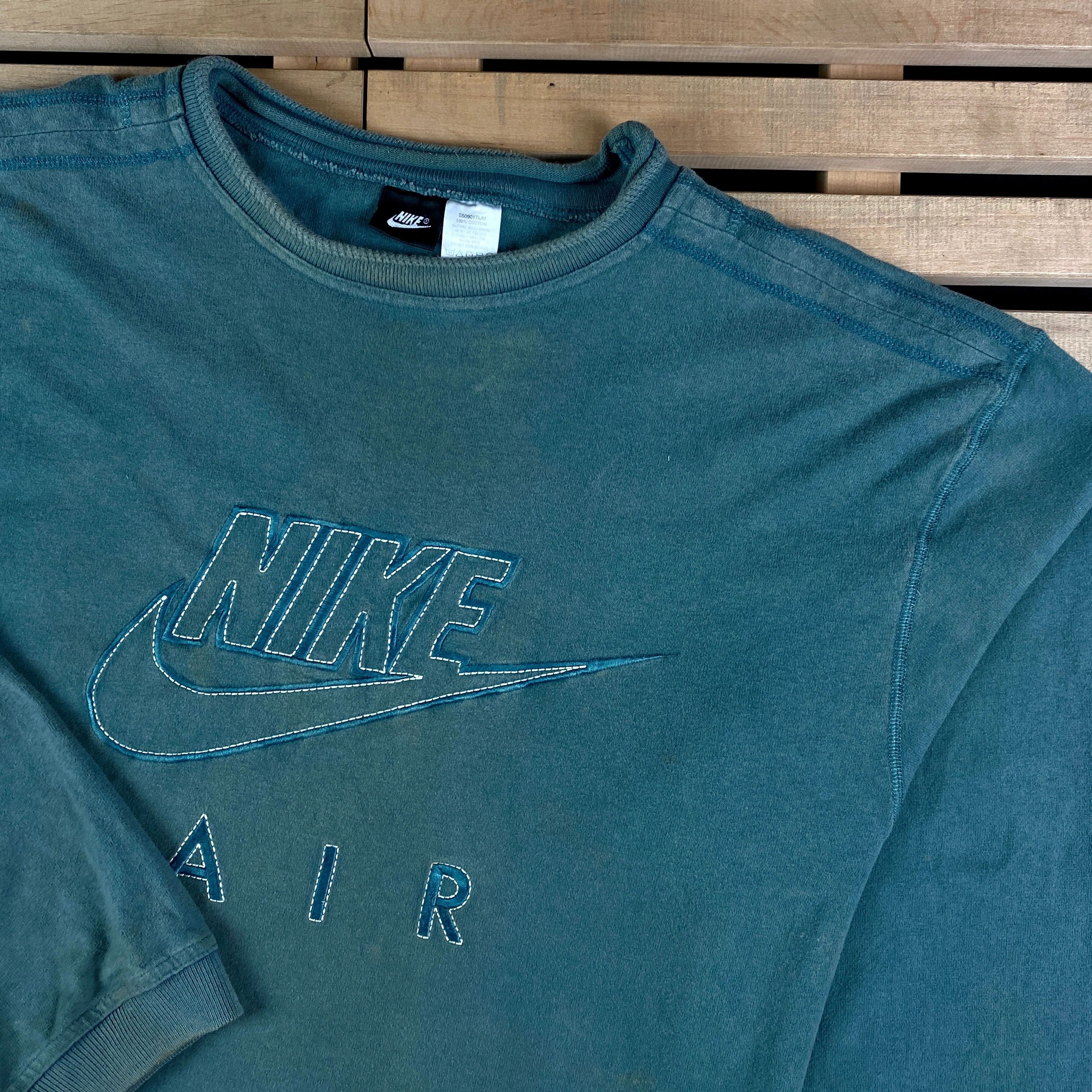 Nike × Vintage Mens Sweatshirt Nike Air Vintage Big Logo Size XL Size US XL / EU 56 / 4 - 2 Thumbnail