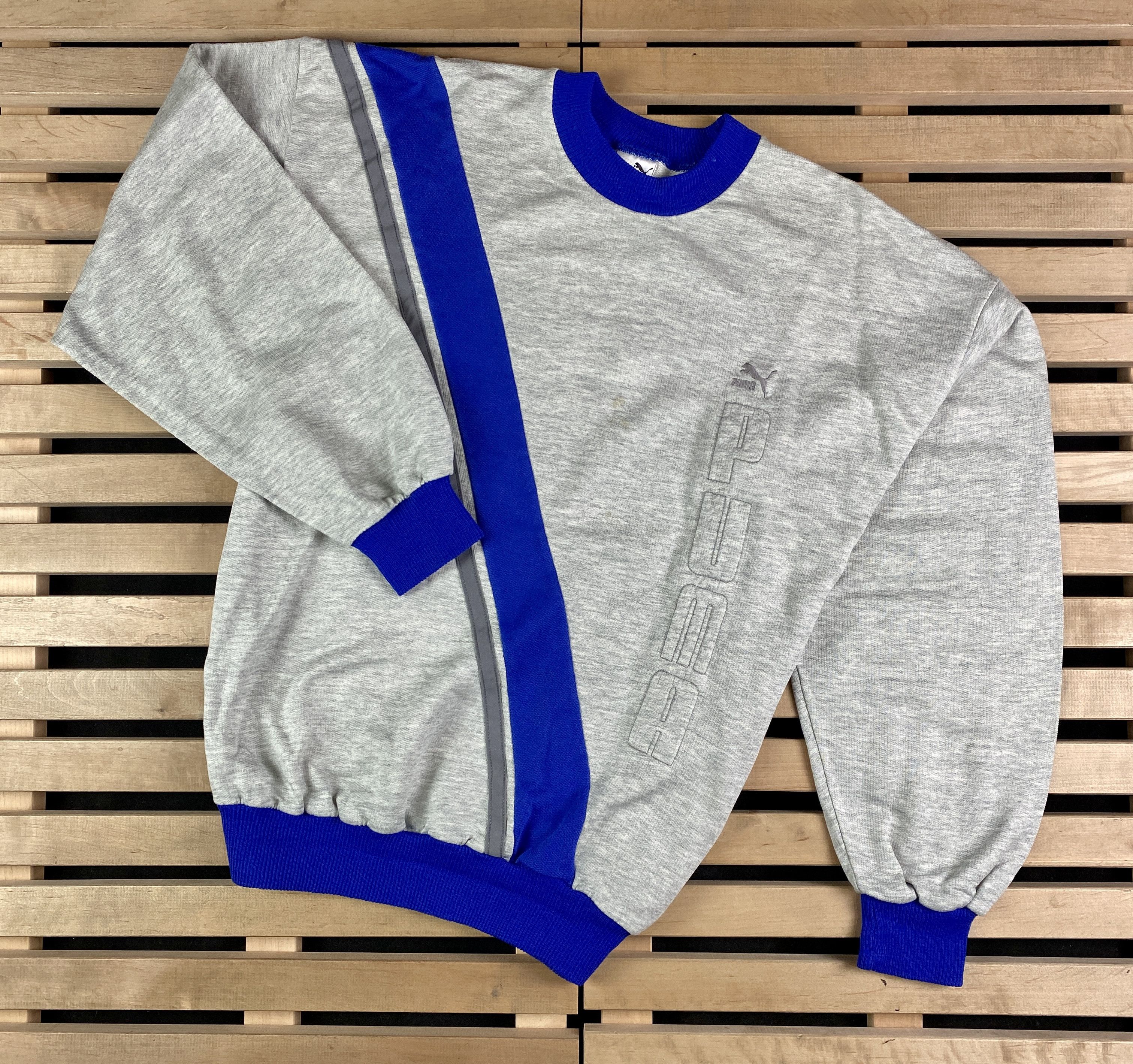 Puma × Vintage Mens Sweatshirt Puma Vintage Size XL Size US XL / EU 56 / 4 - 1 Thumbnail