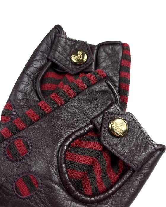 Vivienne Westwood Striped Fingerless Gloves Grailed