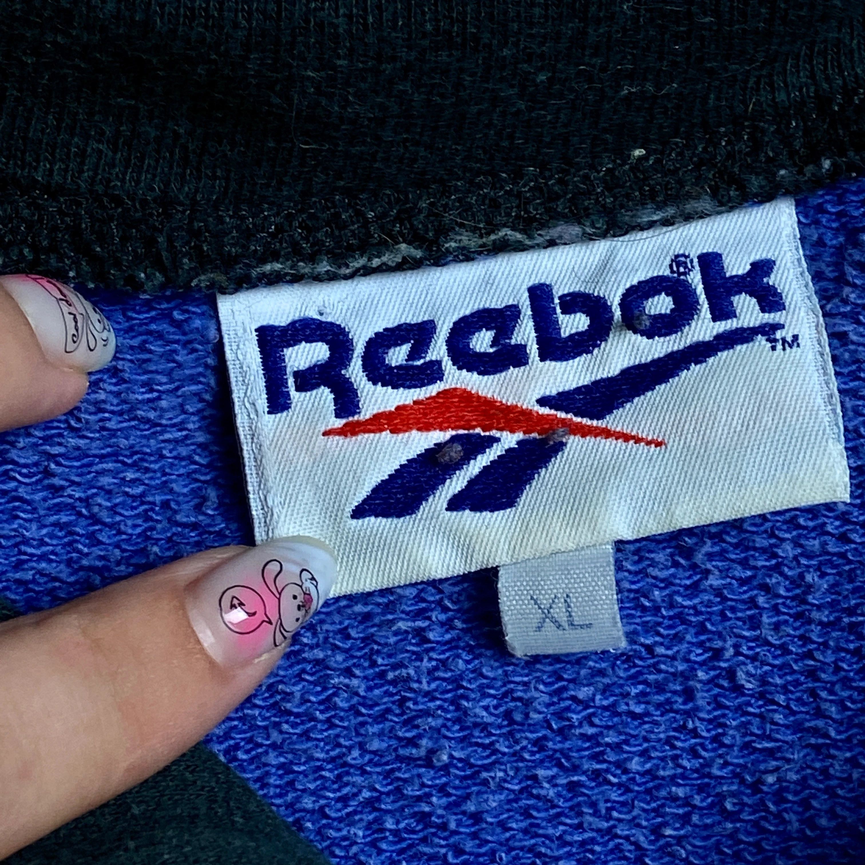 Reebok × Vintage Mens Sweatshirt Pullover Reebok Vintage Size XL Size US XL / EU 56 / 4 - 4 Thumbnail