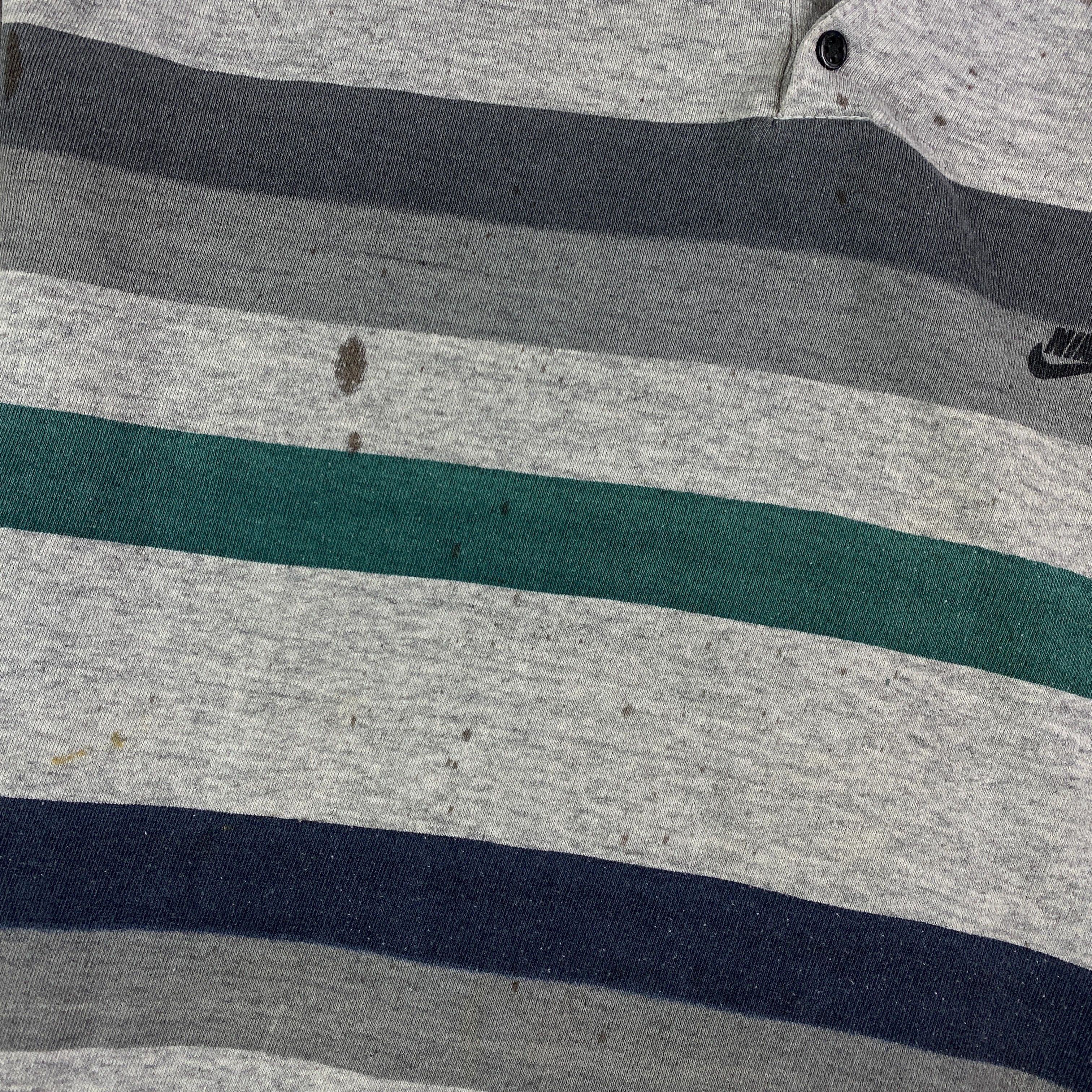 Nike × Vintage Mens Rugby Sweatshirt Nike Vintage Size XL Size US XL / EU 56 / 4 - 5 Thumbnail
