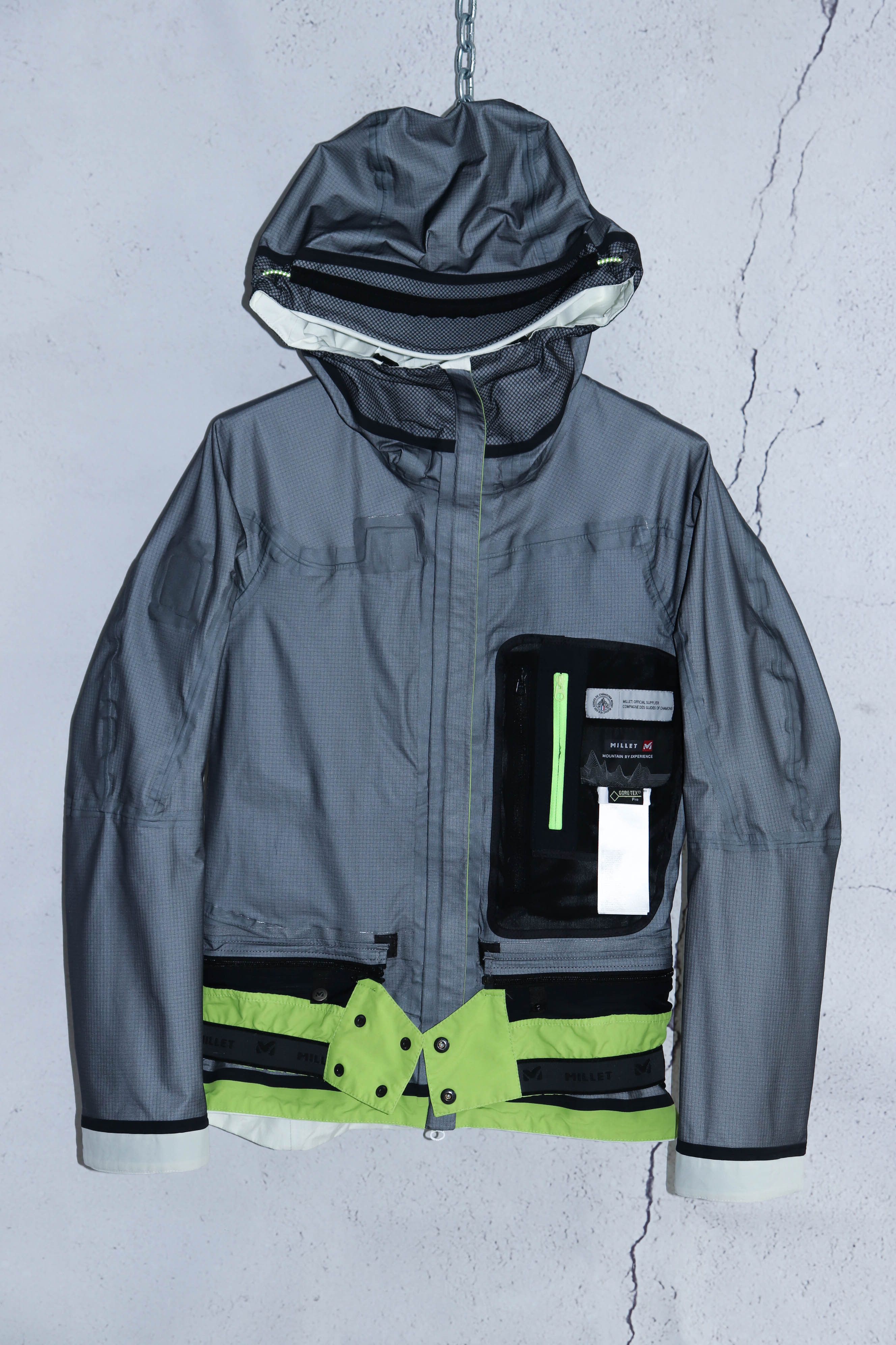 Goretex Millet Gote-Tex Pro White Outdoor Hiking Jacket Size XS / US 0-2 / IT 36-38 - 19 Thumbnail