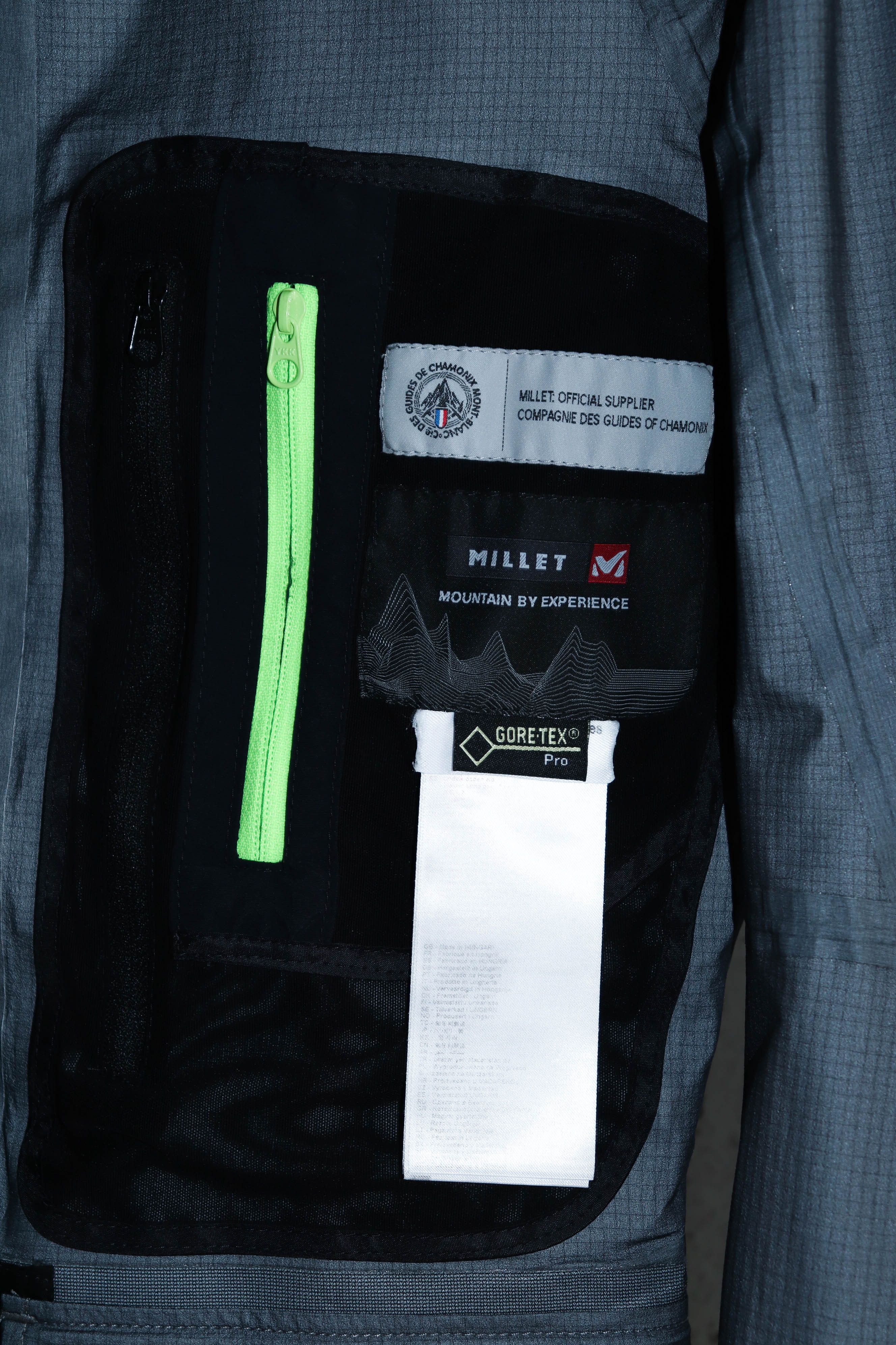 Goretex Millet Gote-Tex Pro White Outdoor Hiking Jacket Size XS / US 0-2 / IT 36-38 - 22 Thumbnail