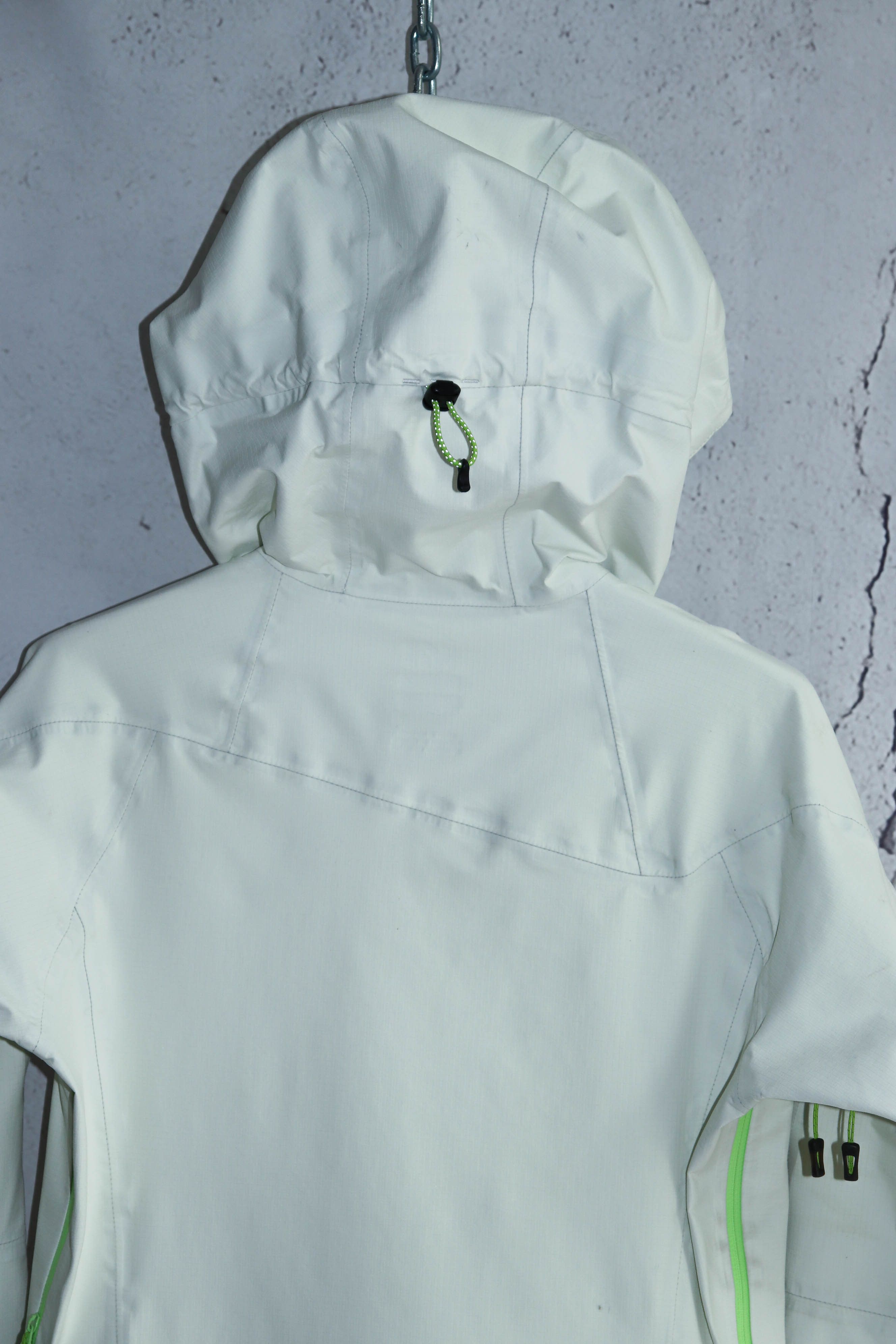Goretex Millet Gote-Tex Pro White Outdoor Hiking Jacket Size XS / US 0-2 / IT 36-38 - 13 Thumbnail