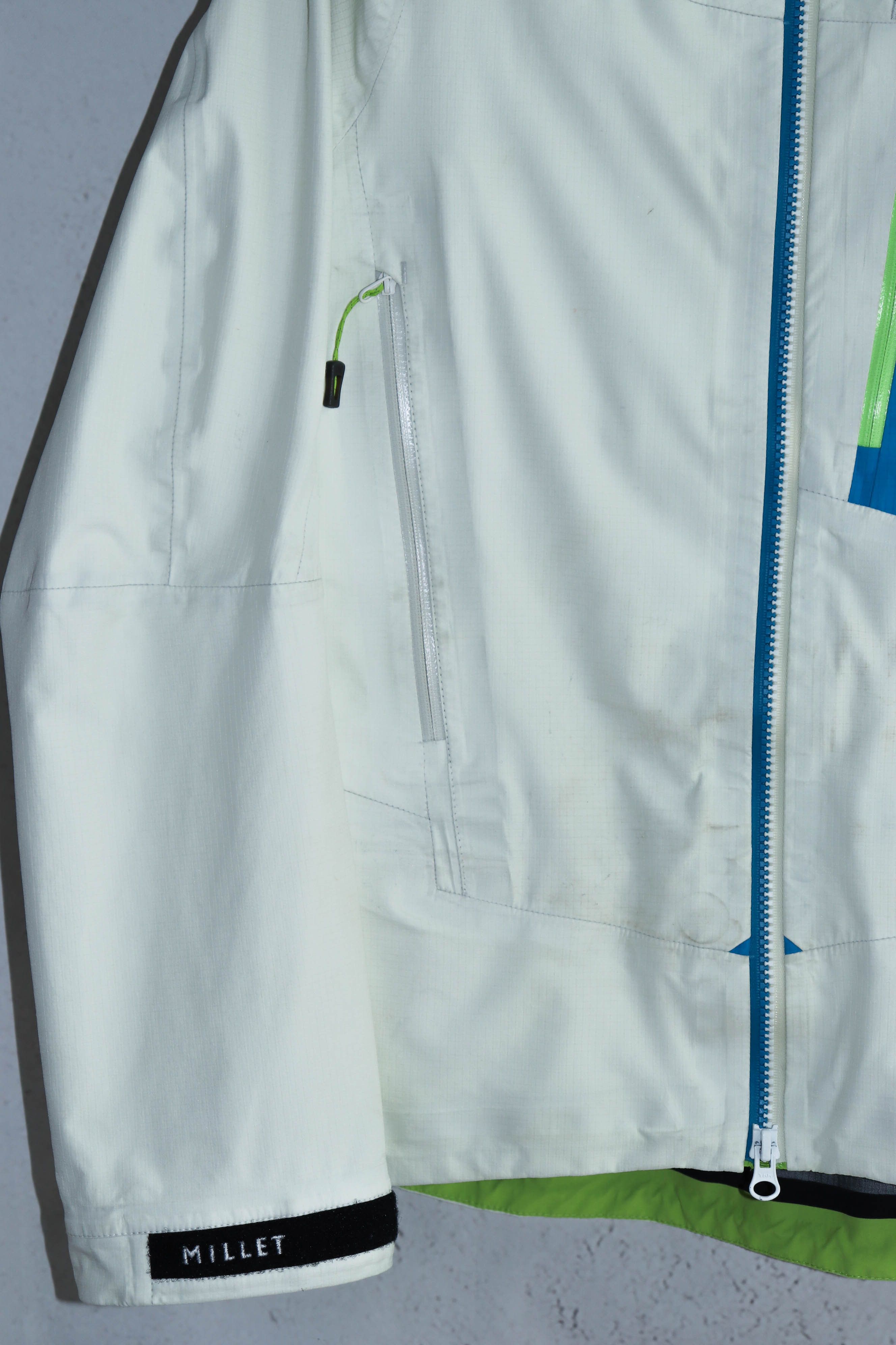 Goretex Millet Gote-Tex Pro White Outdoor Hiking Jacket Size XS / US 0-2 / IT 36-38 - 4 Thumbnail