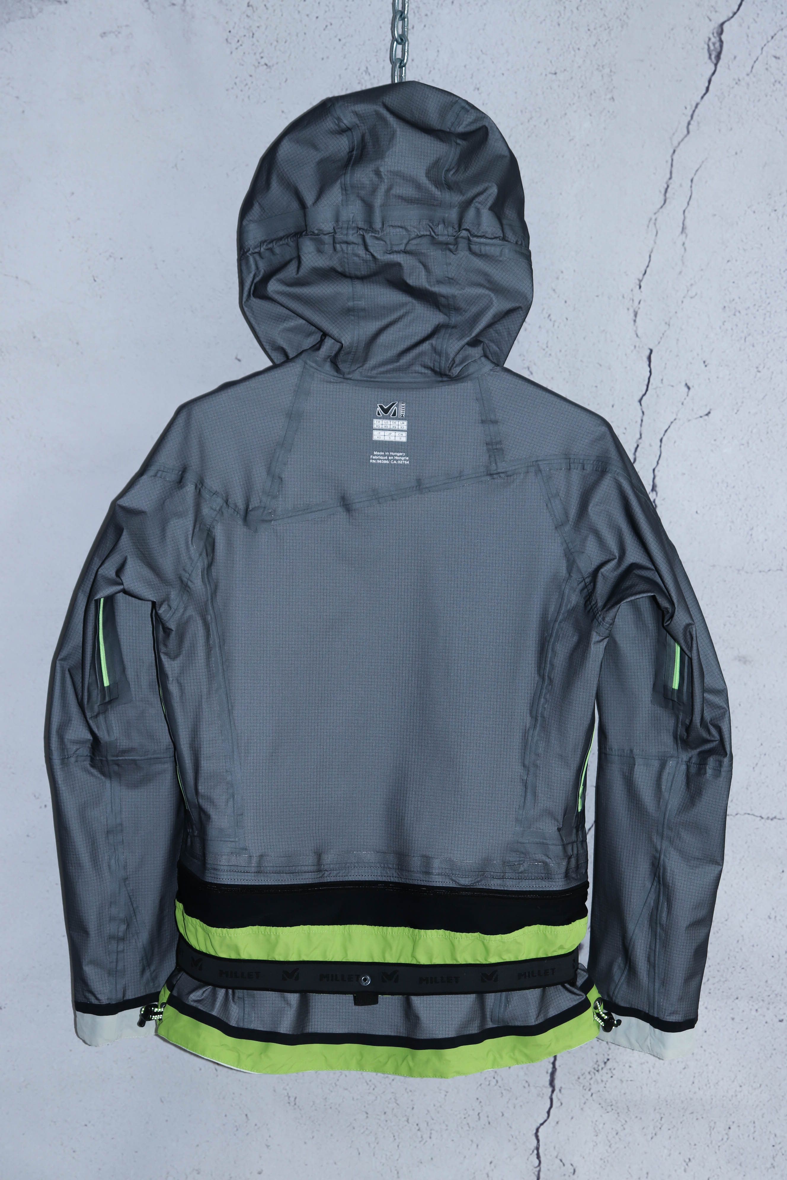 Goretex Millet Gote-Tex Pro White Outdoor Hiking Jacket Size XS / US 0-2 / IT 36-38 - 20 Thumbnail