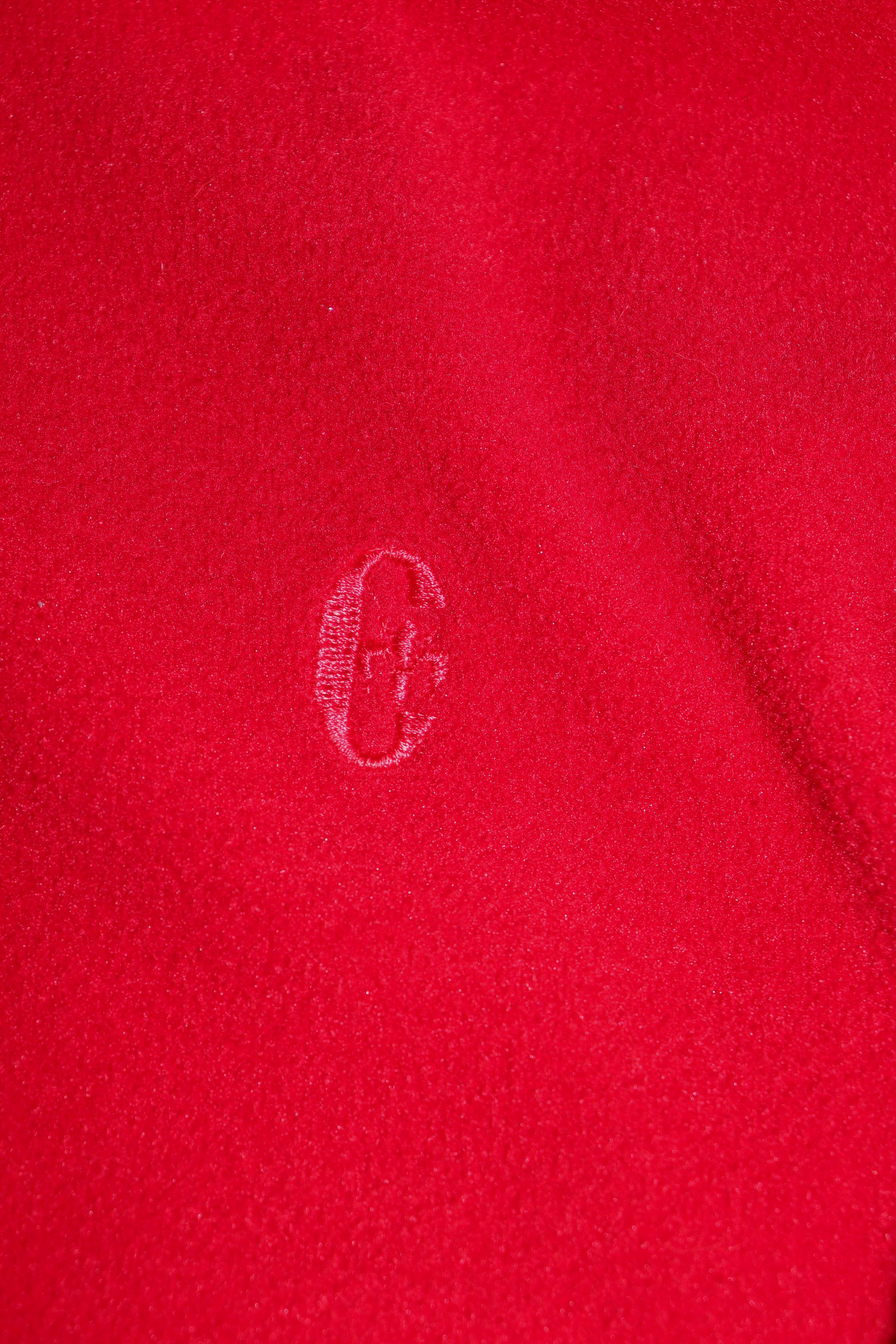Conte of Florence Conte of Florence Vintage Red Fleece Turtleneck Sweater Size US L / EU 52-54 / 3 - 8 Thumbnail