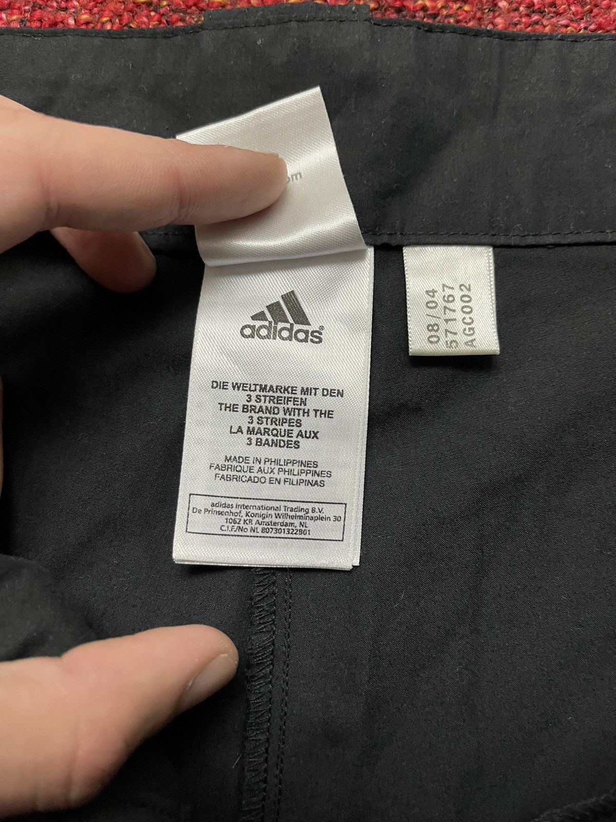 Adidas × Vintage Adidas 2004 Drill y2k wide leg pants Size 32" / US 10 / IT 46 - 9 Thumbnail