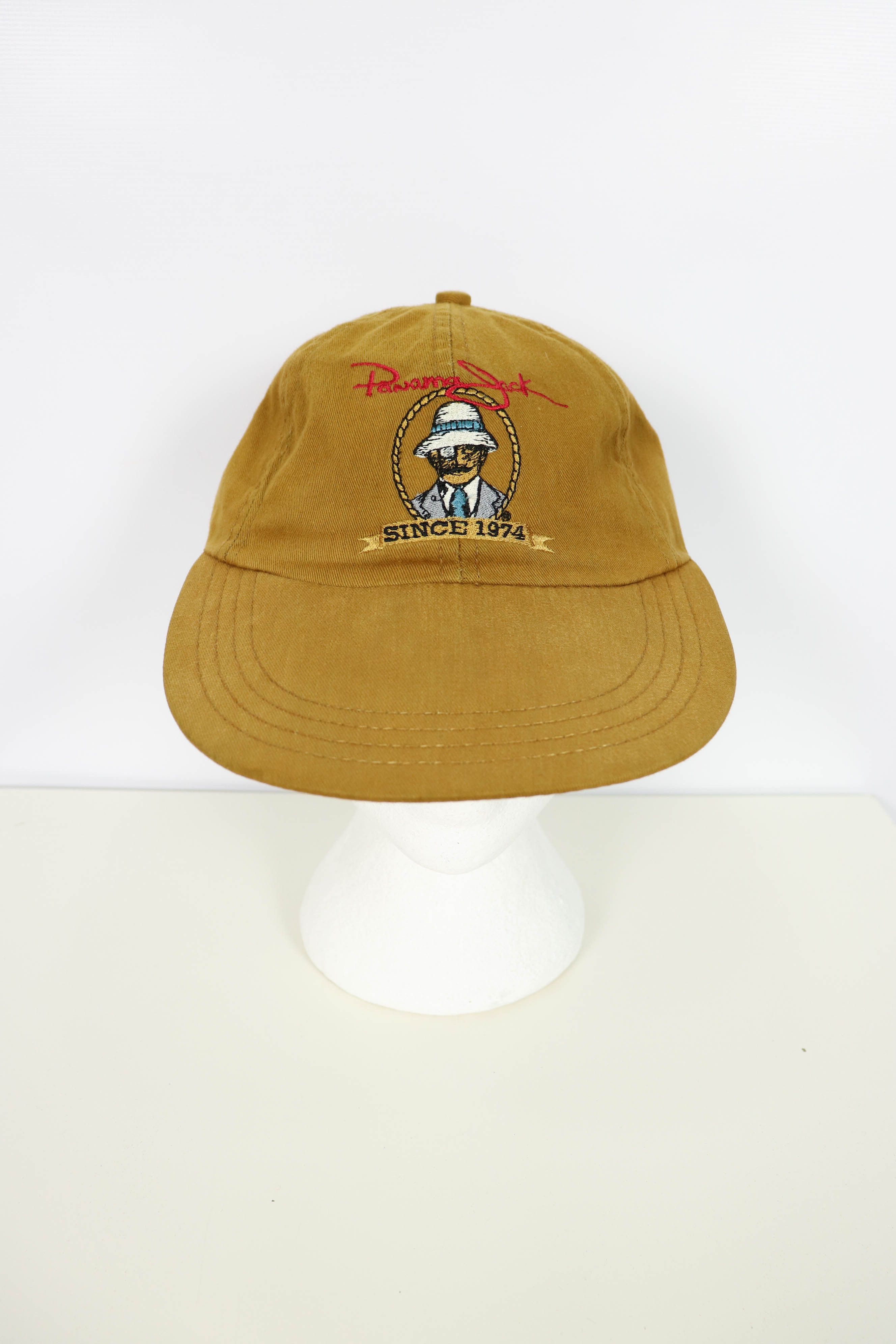 Panama Jack × Vintage Panama Jack Vintage 90s Big Logo Cap Hat Size ONE SIZE - 3 Thumbnail
