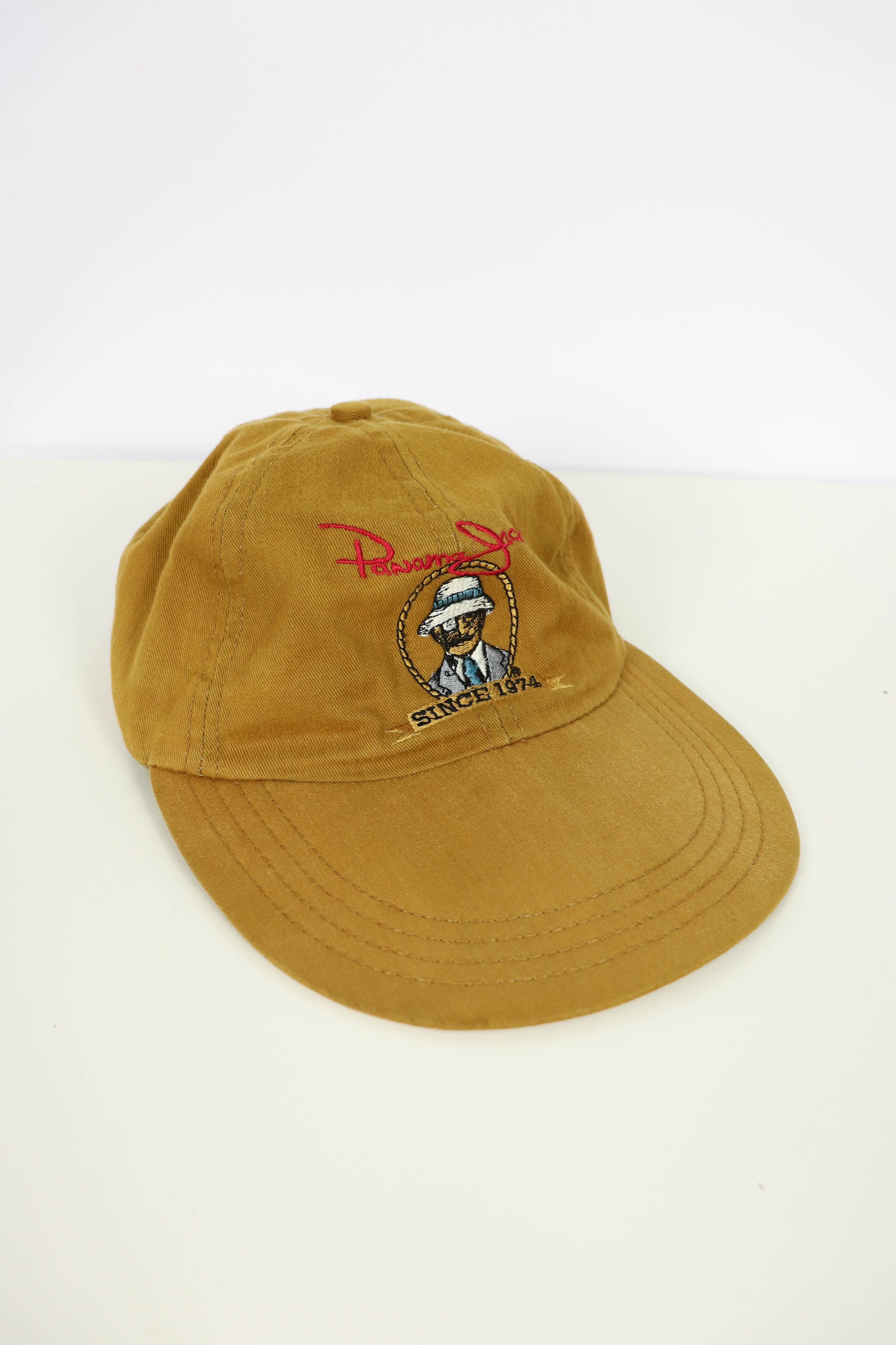 Panama Jack × Vintage Panama Jack Vintage 90s Big Logo Cap Hat Size ONE SIZE - 1 Thumbnail