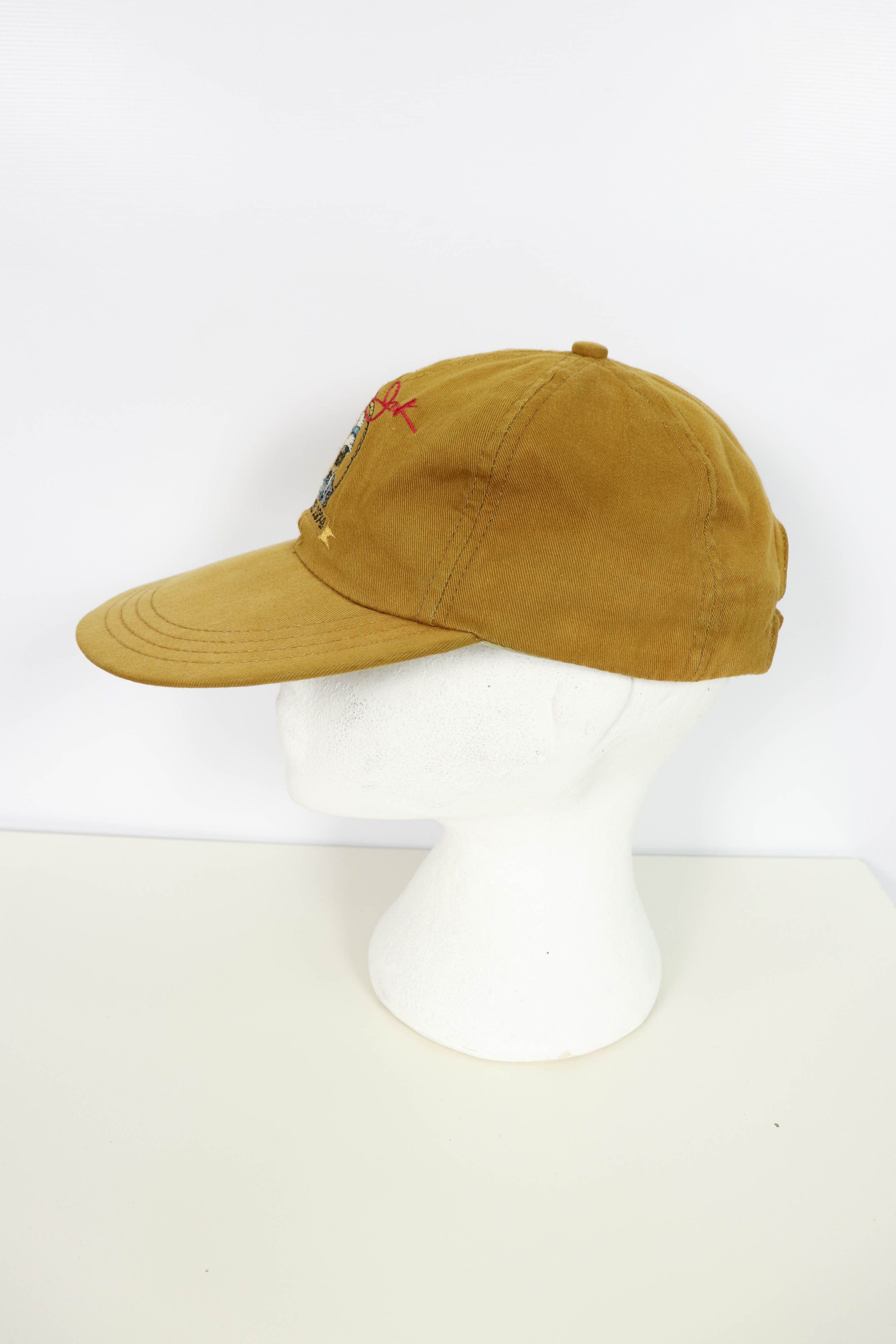 Panama Jack × Vintage Panama Jack Vintage 90s Big Logo Cap Hat Size ONE SIZE - 6 Thumbnail