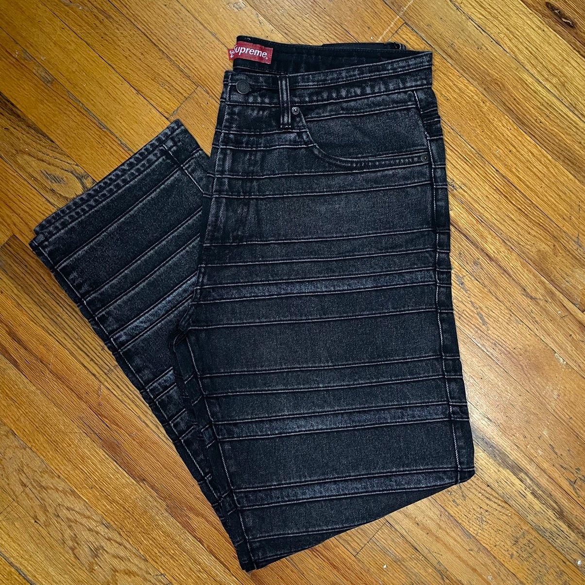 Supreme Supreme denim layered jeans | Grailed