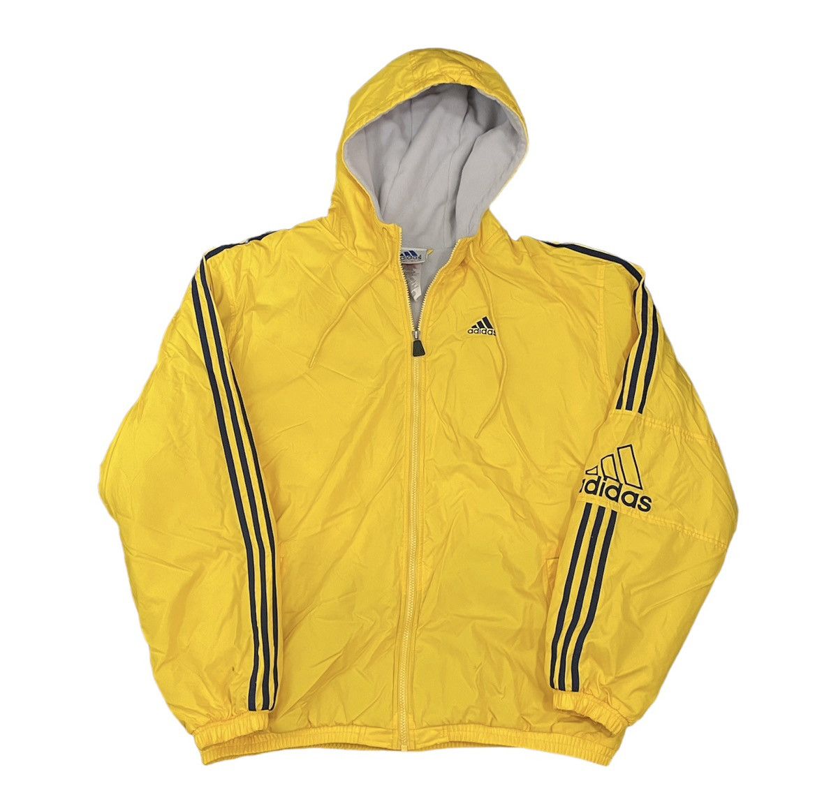 Adidas Adidas Puffer Winter Jacket Large Yellow Grailed