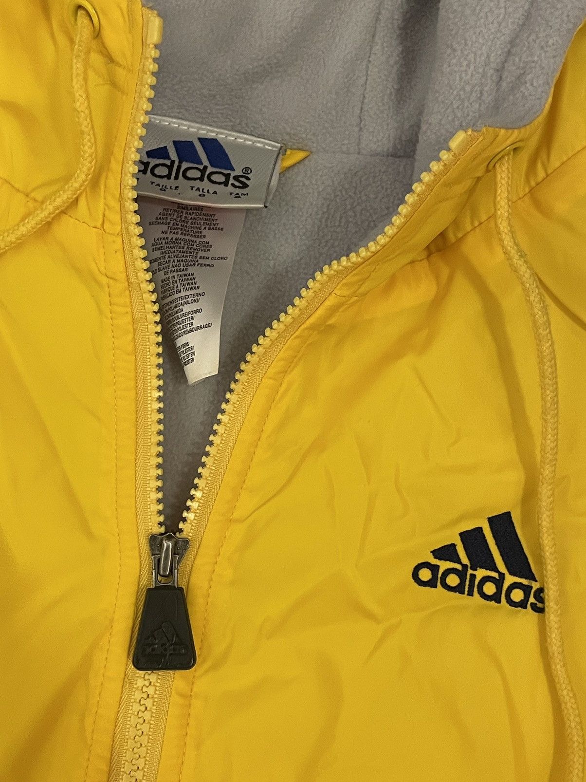 Adidas yellow puffer clearance