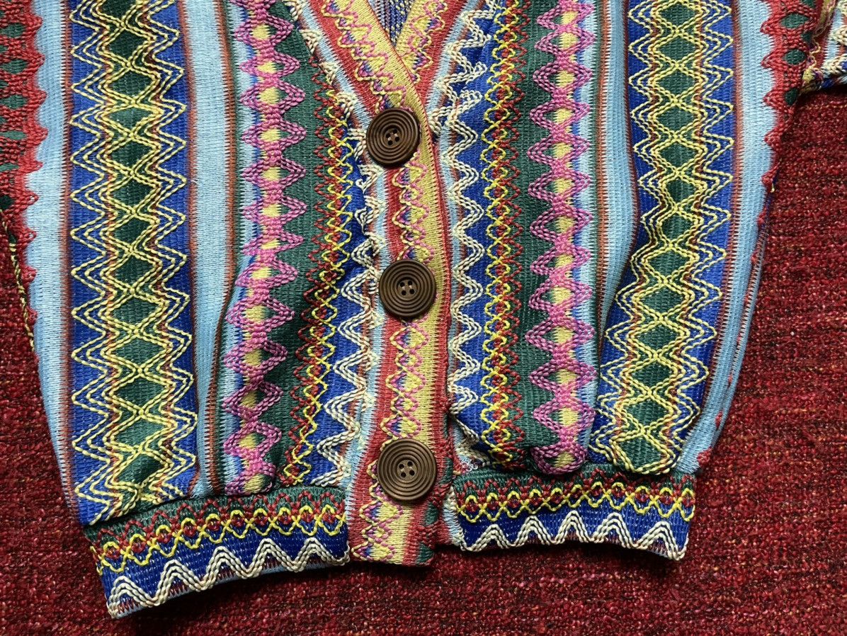 Vintage Vintage Navajo coogi style cardigan Size S / US 4 / IT 40 - 2 Thumbnail