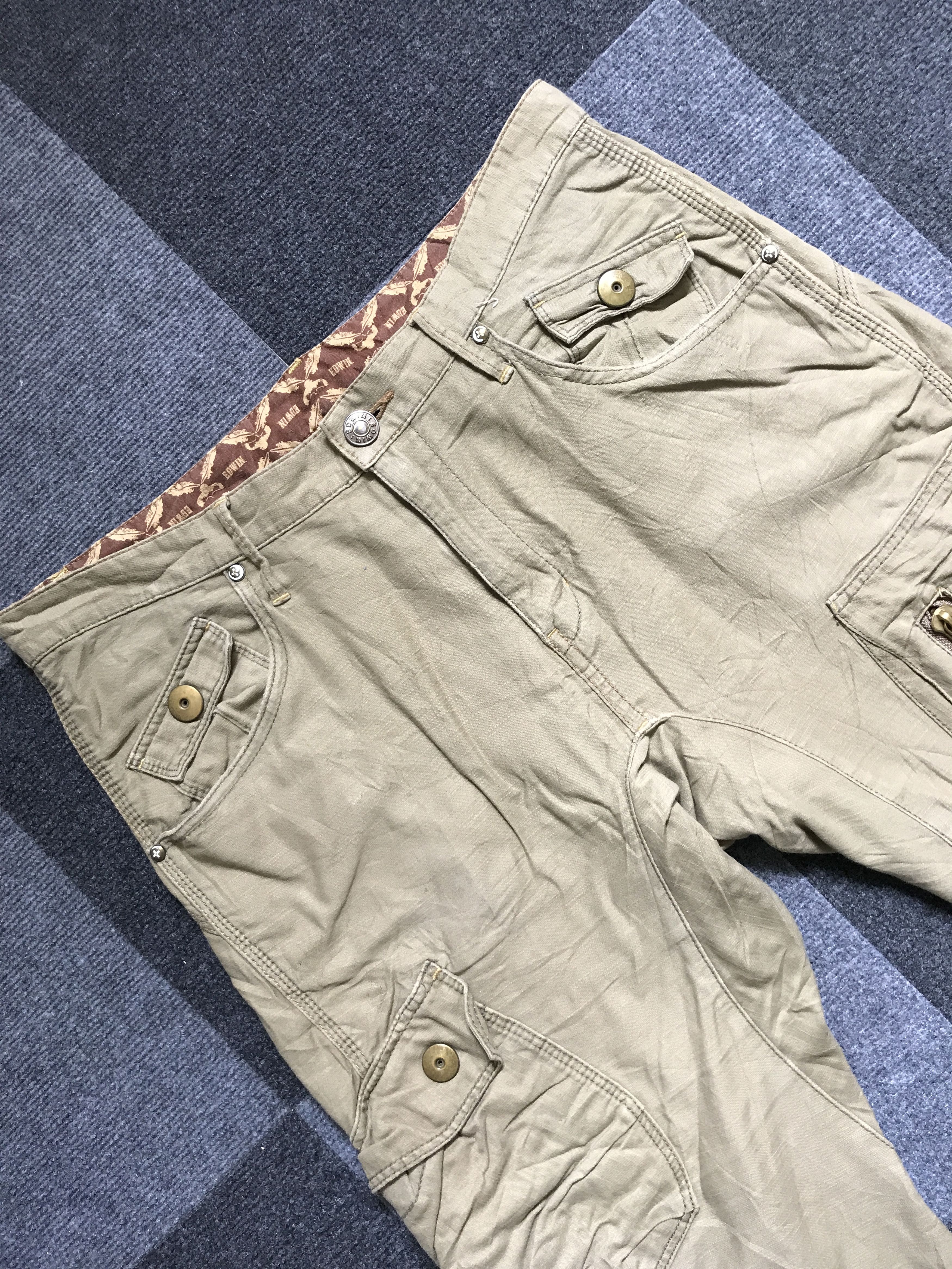 Edwin CP153 EDWIN JLeg Military Cargo Pant Size US 33 - 2 Thumbnail