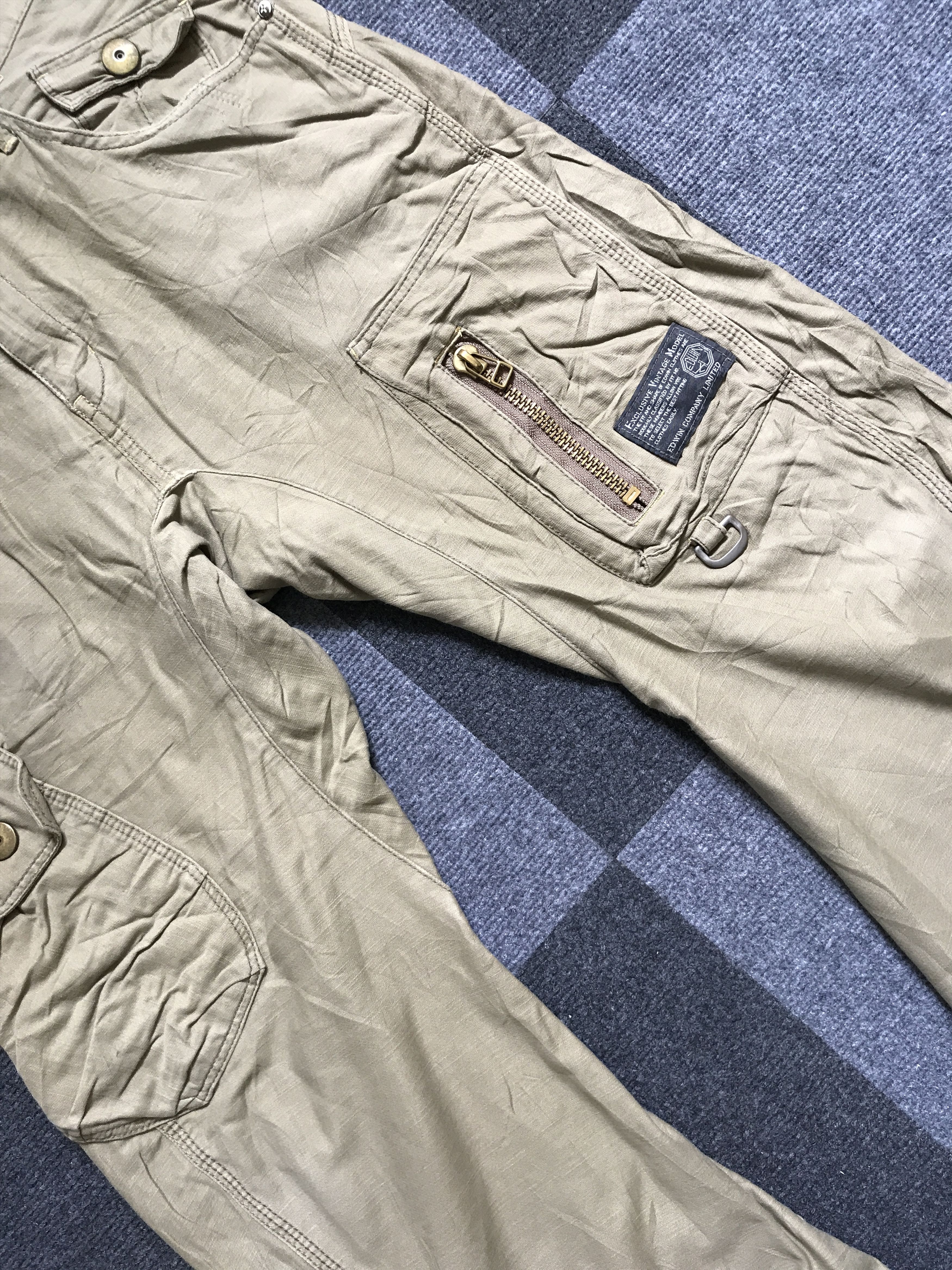 Edwin CP153 EDWIN JLeg Military Cargo Pant Size US 33 - 3 Thumbnail