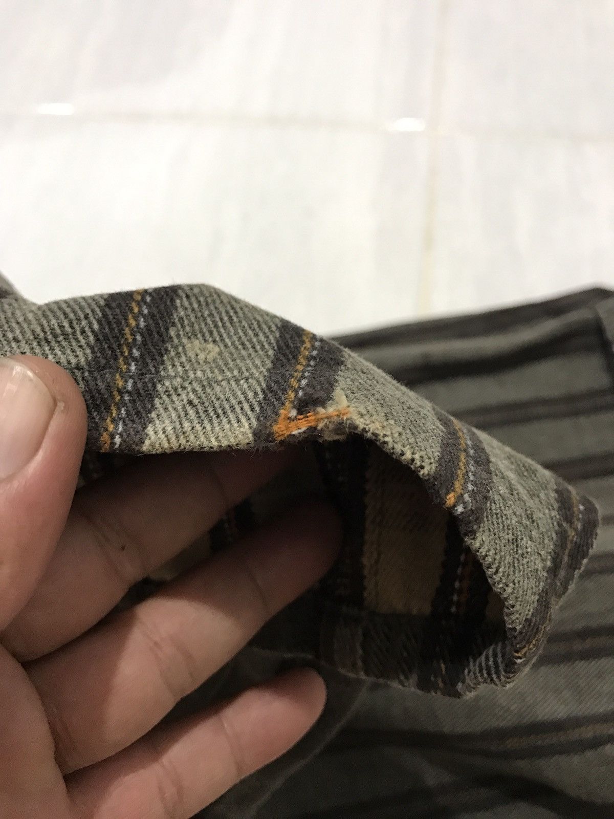 Comme Ca Ism × Japanese Brand COMME CA ISM Japan Striped Sturdy Cargo Pant Size US 30 / EU 46 - 14 Thumbnail