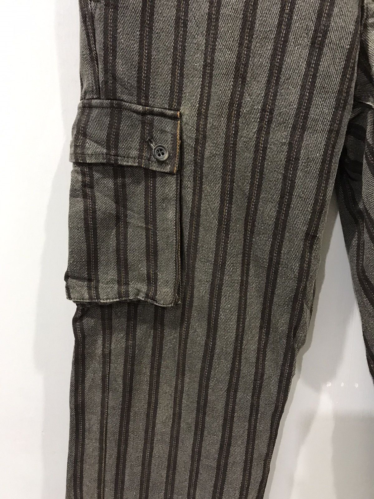Comme Ca Ism × Japanese Brand COMME CA ISM Japan Striped Sturdy Cargo Pant Size US 30 / EU 46 - 5 Thumbnail