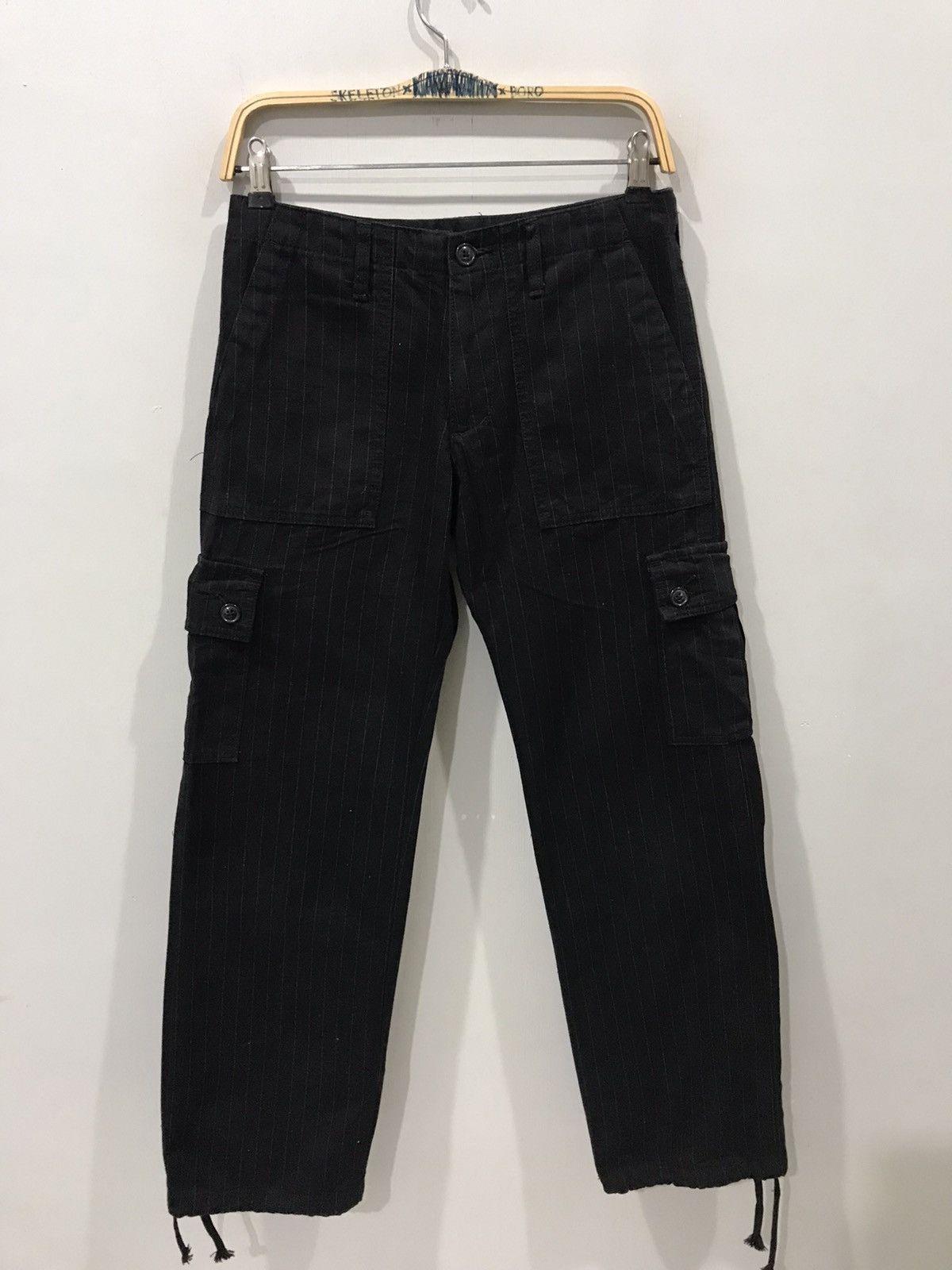 Japanese Brand STUDIO ORIBE Japan Military Duck Canvas Cargo Pant Size US 28 / EU 44 - 1 Thumbnail
