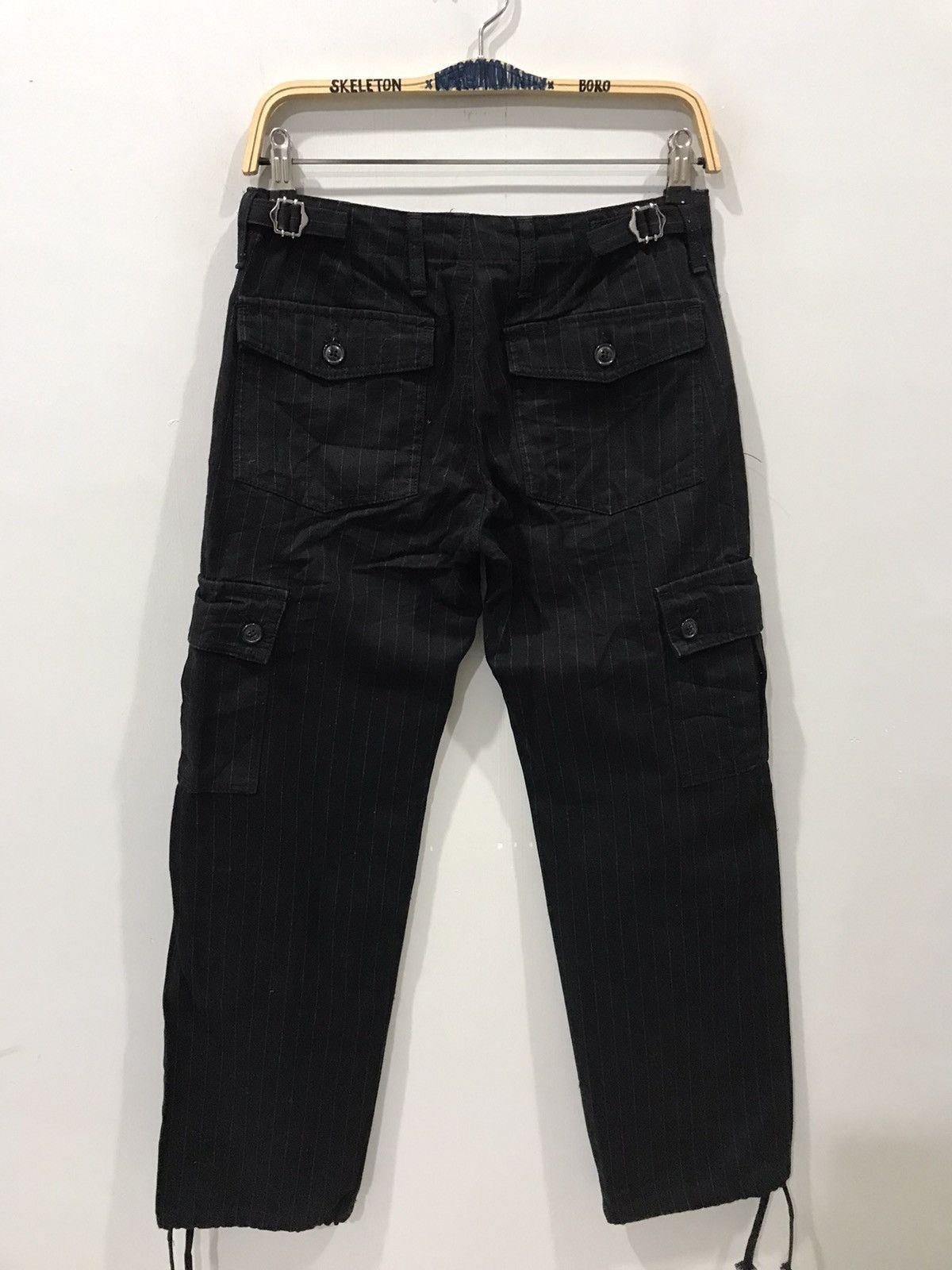 Japanese Brand STUDIO ORIBE Japan Military Duck Canvas Cargo Pant Size US 28 / EU 44 - 8 Thumbnail