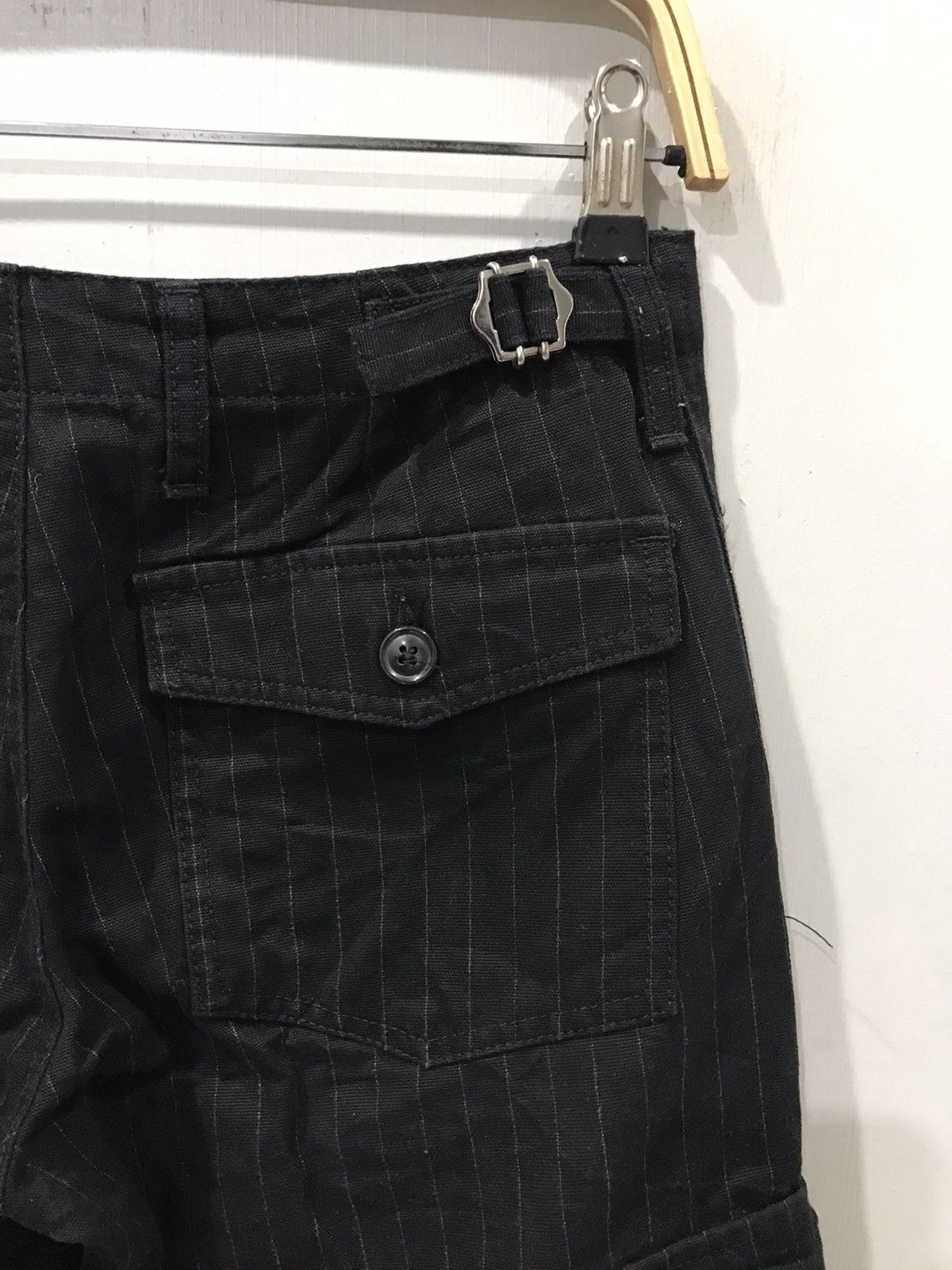 Japanese Brand STUDIO ORIBE Japan Military Duck Canvas Cargo Pant Size US 28 / EU 44 - 9 Thumbnail