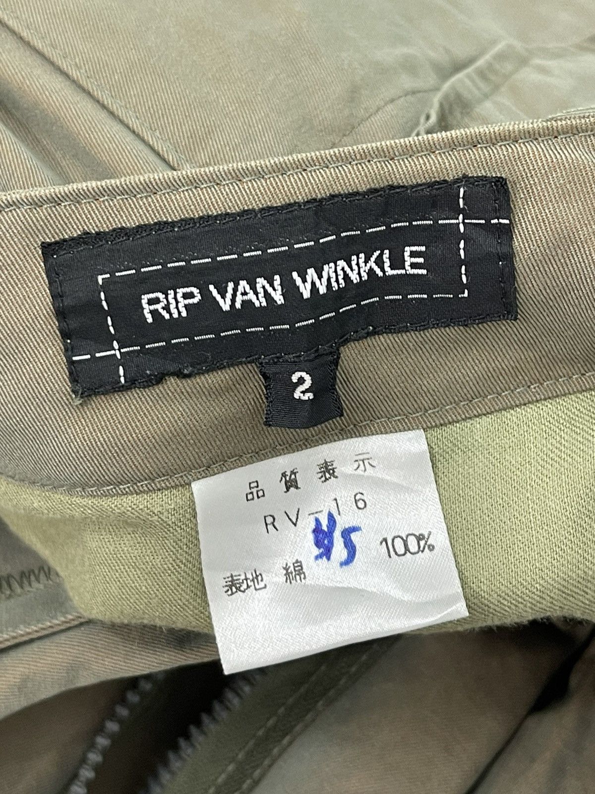 Japanese Brand Multipockets Tactical Rip Van Winkle Baggy Wide Pant 2🟦8 Size US 32 / EU 48 - 24 Thumbnail